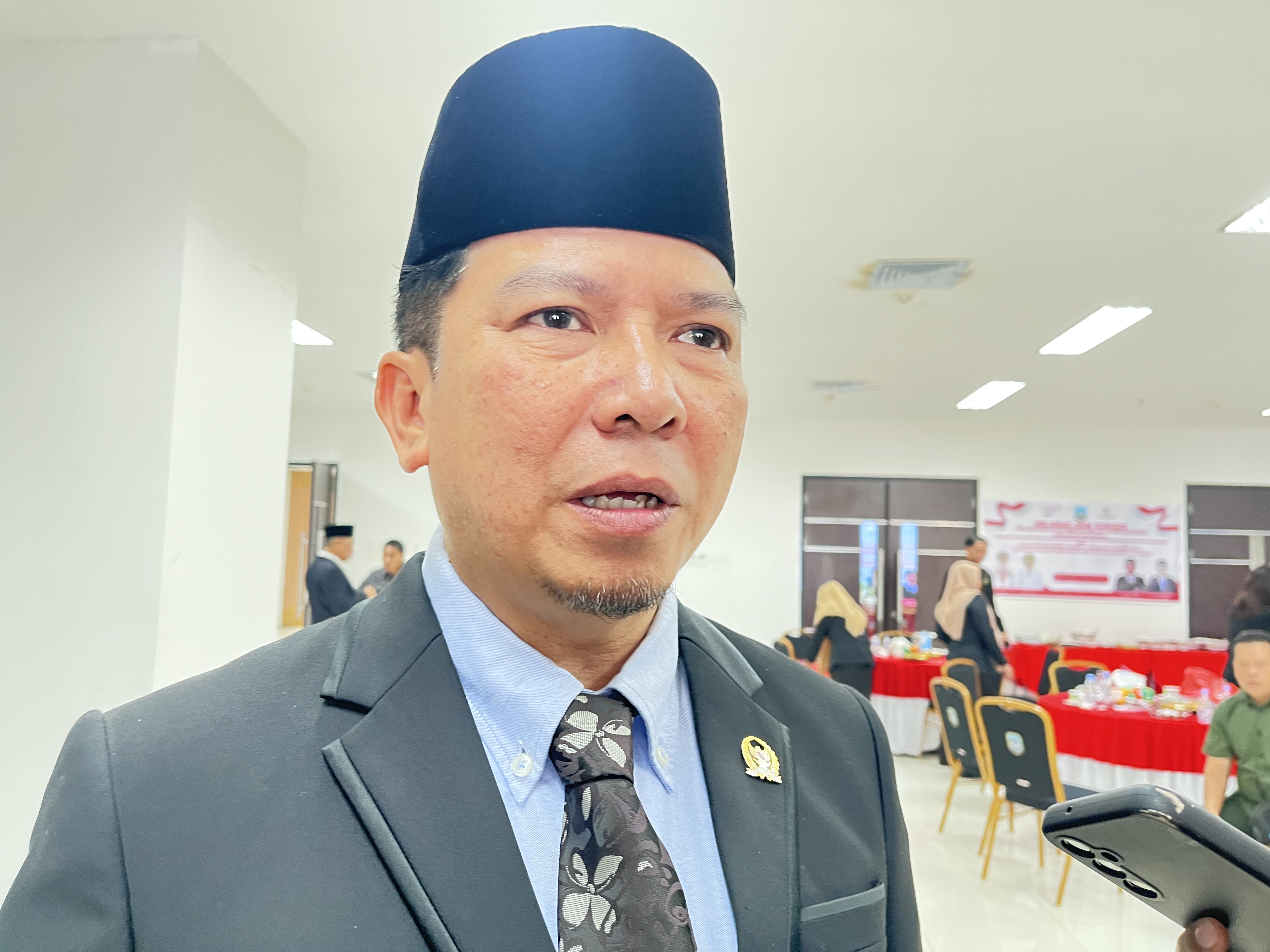 Ketua DPRD Kaltara, Achmad Djufrie. (HRK)