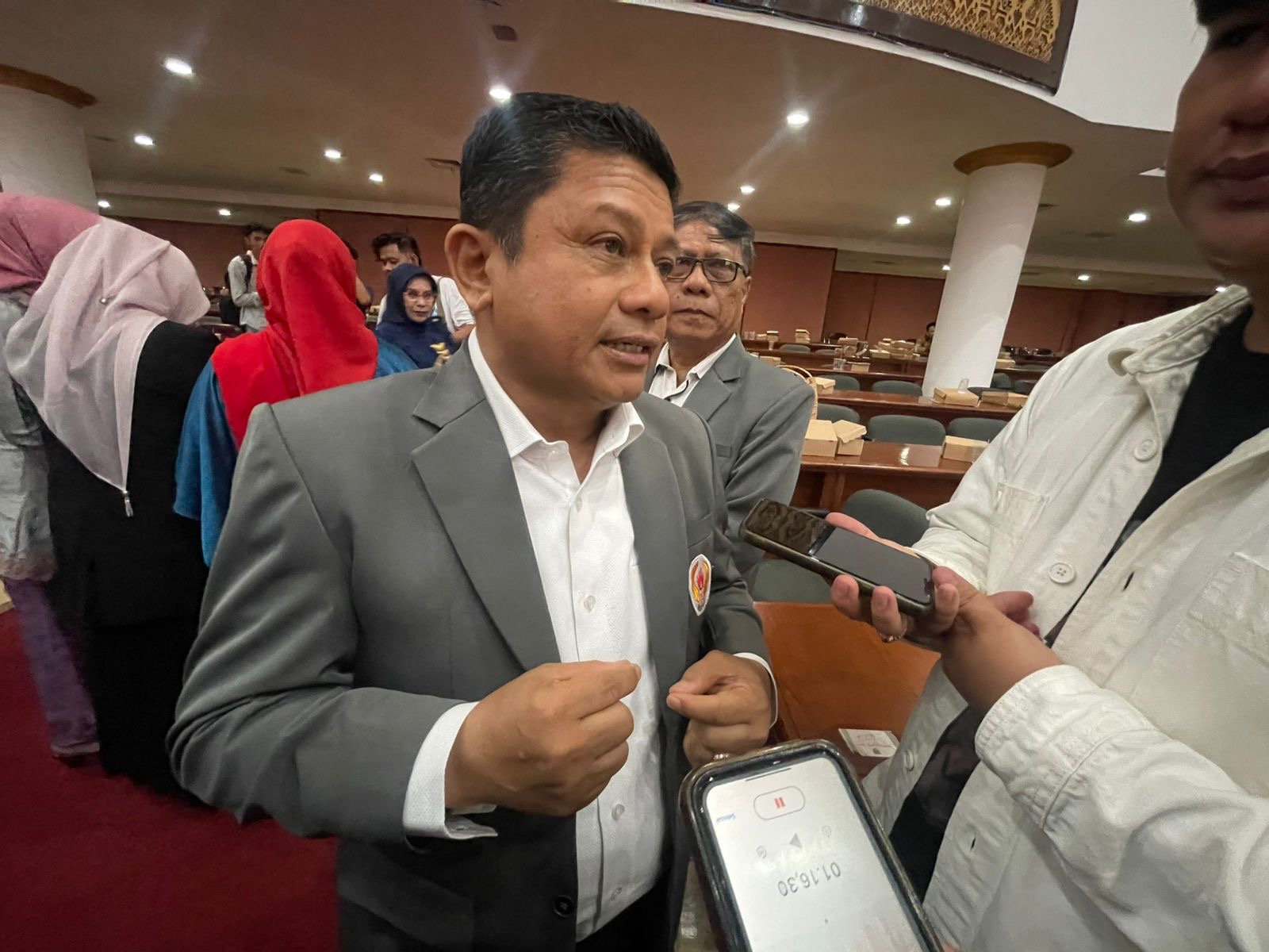 Ketua KONI Berau, Taupan Madjid. (ARTA KUSUMA YUNANDA/BP)