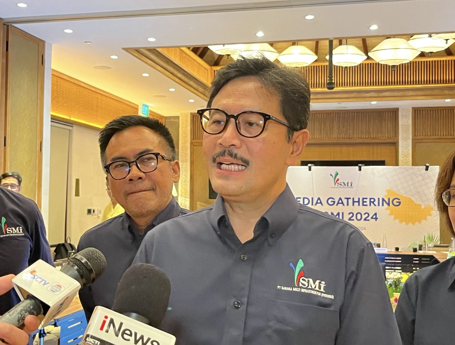Direktur Utama PT SMI Reynaldi Hermansjah. (Nurul Fitriana/ JawaPos.com)