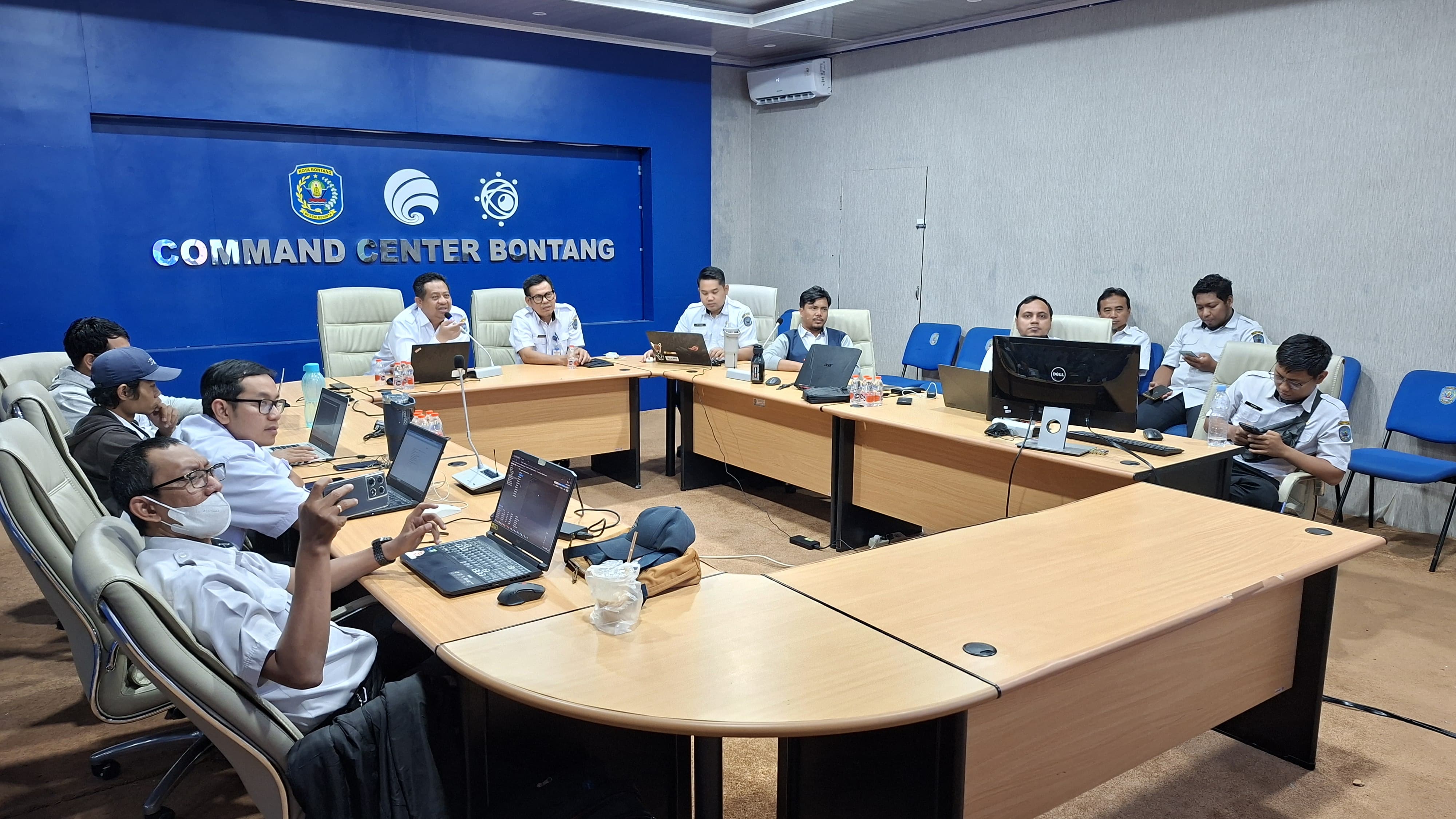 KURANG REPRESENTATIF: Command Center Bontang bakal dipindahkan Pemkot Bontang, karena dinilai kurang representatif lagi. (KMF-DINA UNTUK BERAU POST)