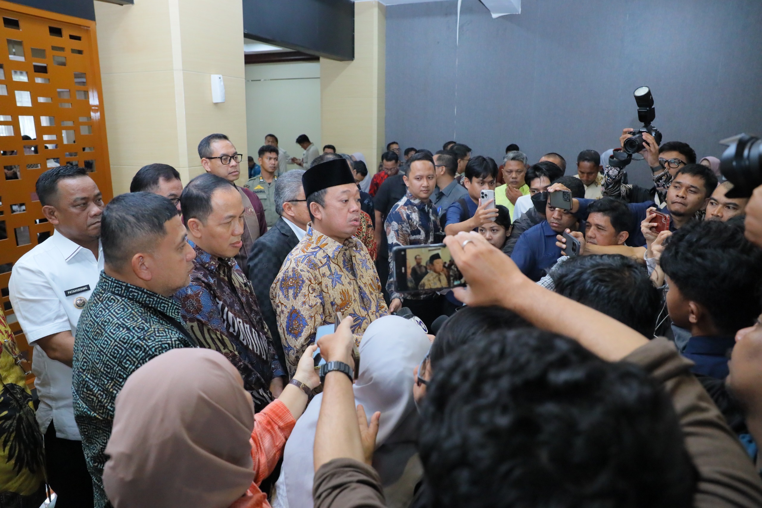 KEPUTUSAN MK: Menteri ATR/BPN Nusron Wahid menyambut baik keputusan MK tentang pengaturan hak atas tanah di Ibu Kota Nusantara. (ATR/BPN UNTUK BERAU POST)