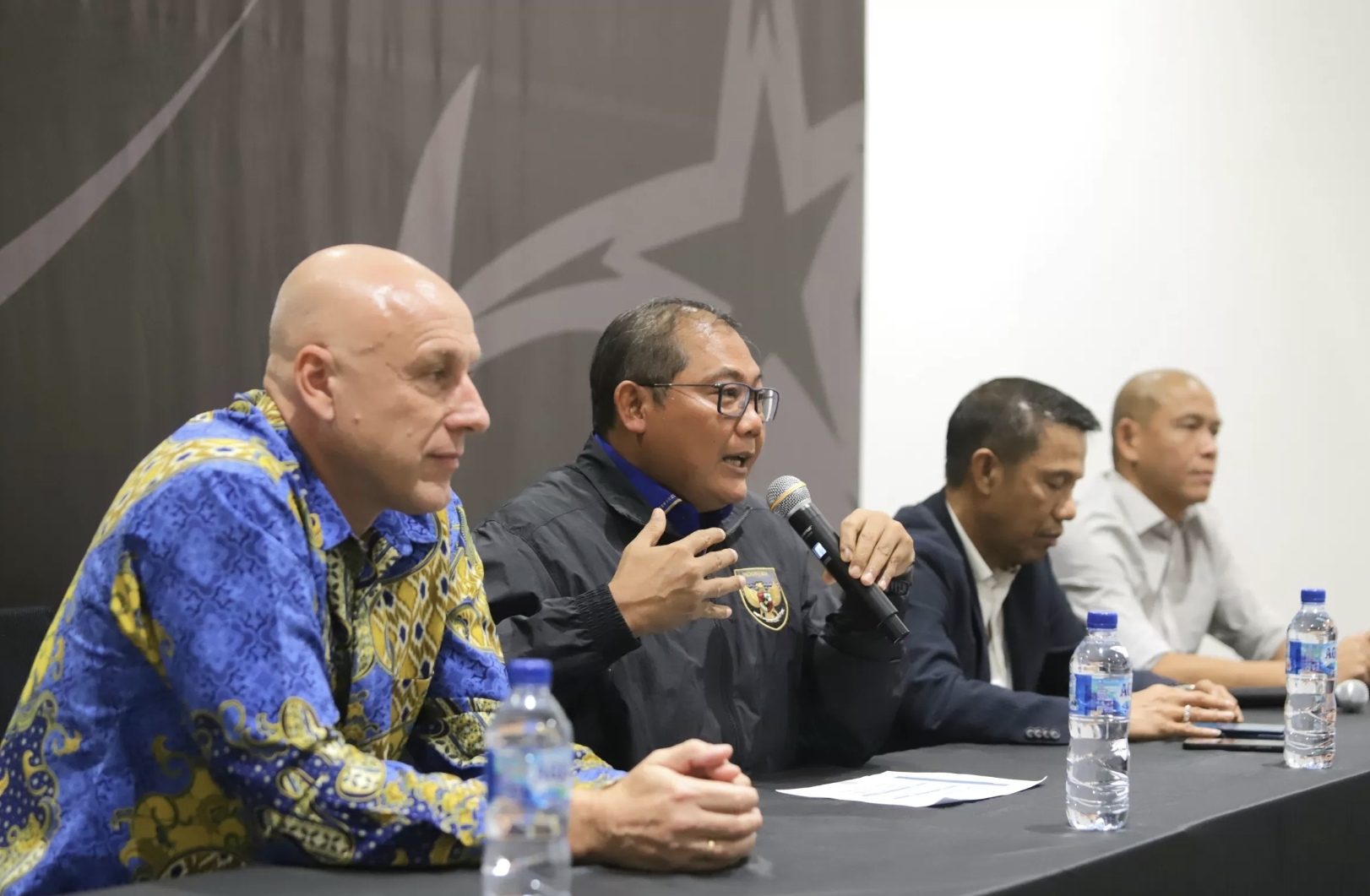 Ketua Badan Tim Nasional PSSI Sumardji. (Dery Ridwansah/ JawaPos.com)