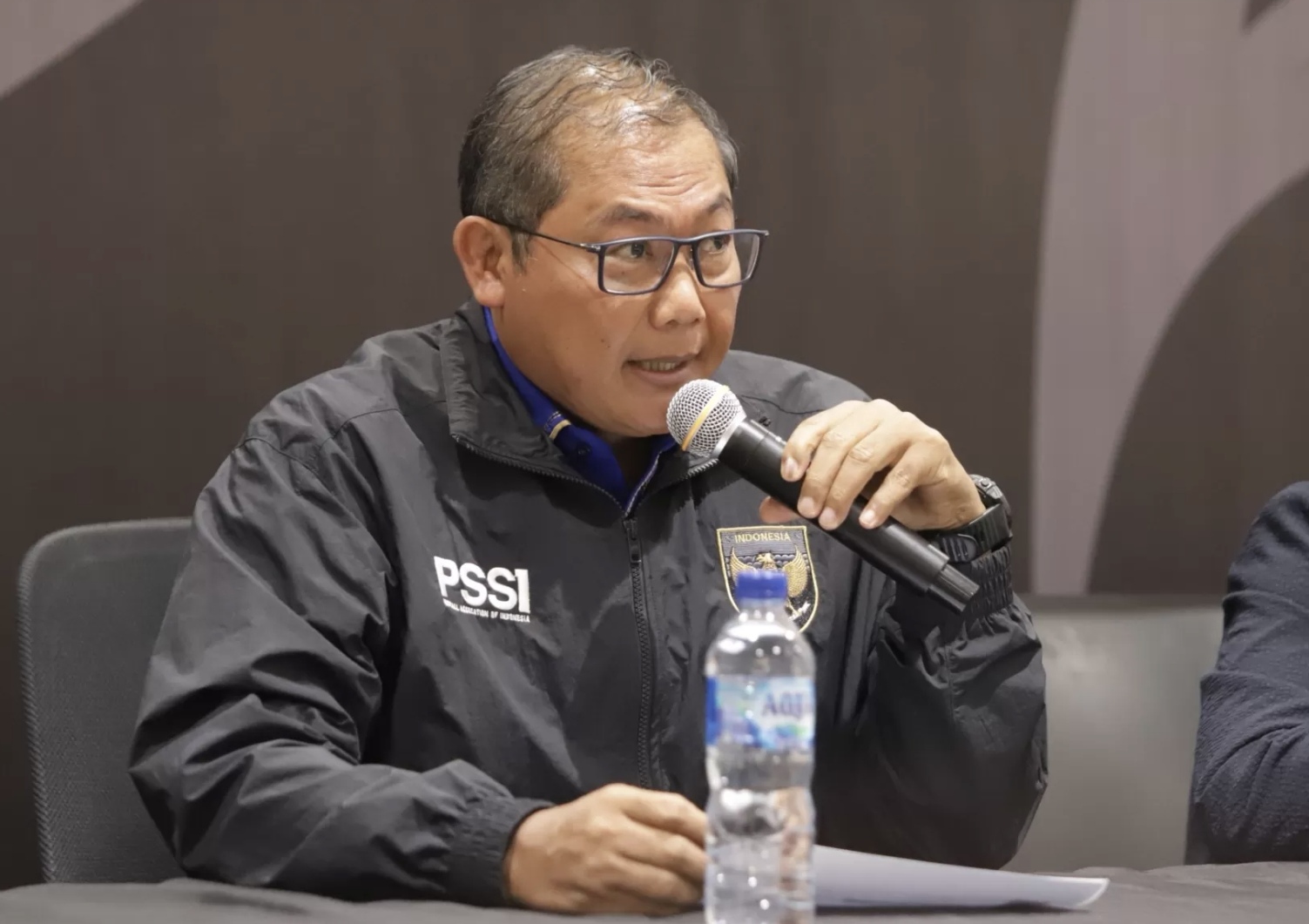 Ketua Badan Tim Nasional PSSI Sumardji. (Dery Ridwansah/ JawaPos.com)