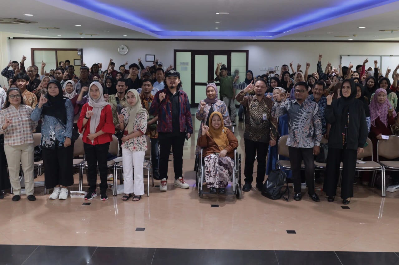 SOSIALISASI: Pelaksanaan Sosialisasi Pendidikan Politik bagi Penyandang Disabilitas yang dilaksanakan Kesbangpol Kaltim. (DISKOMINFO KALTIM UNTUK BERAU POST)