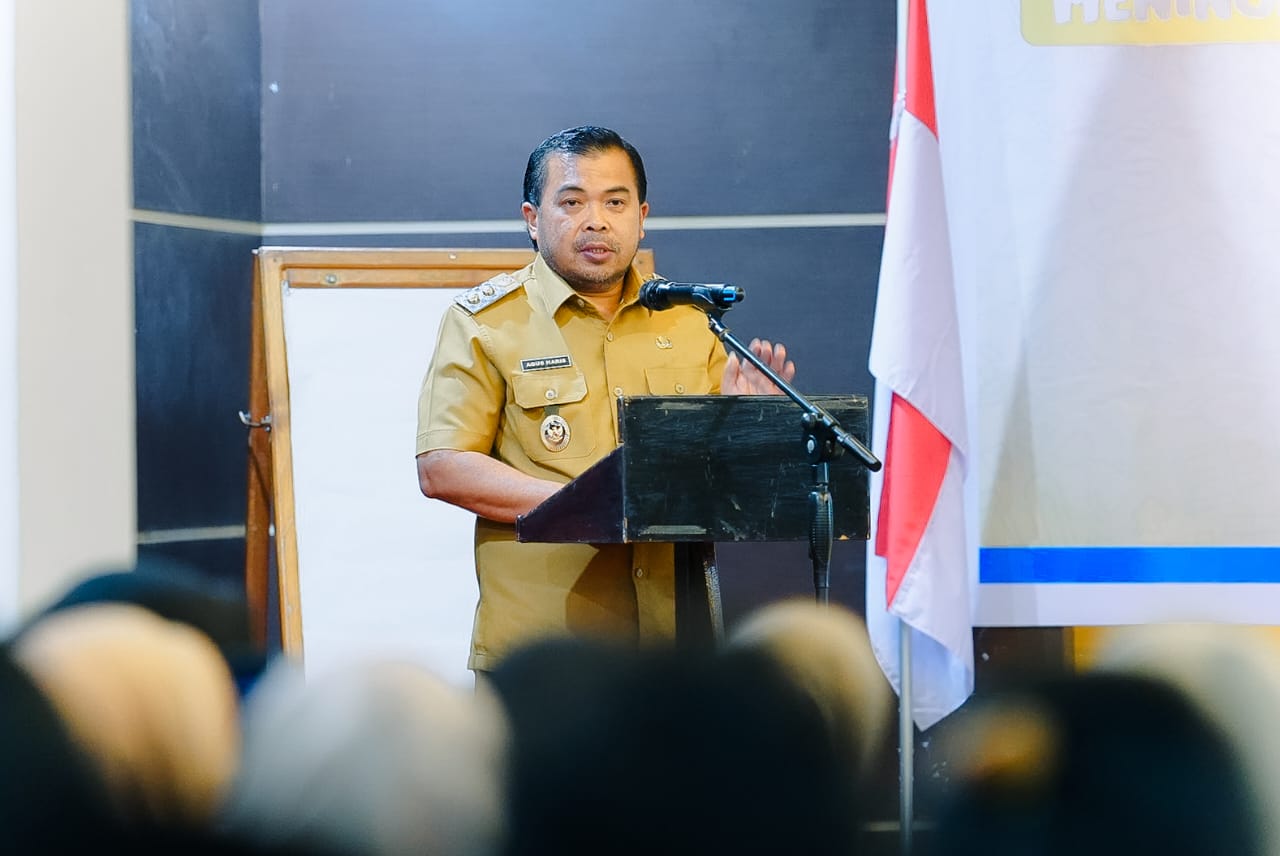 Wakil Wali Kota Bontang, Agus Haris. (KMF-ADIE UNTUK BERAU POST)