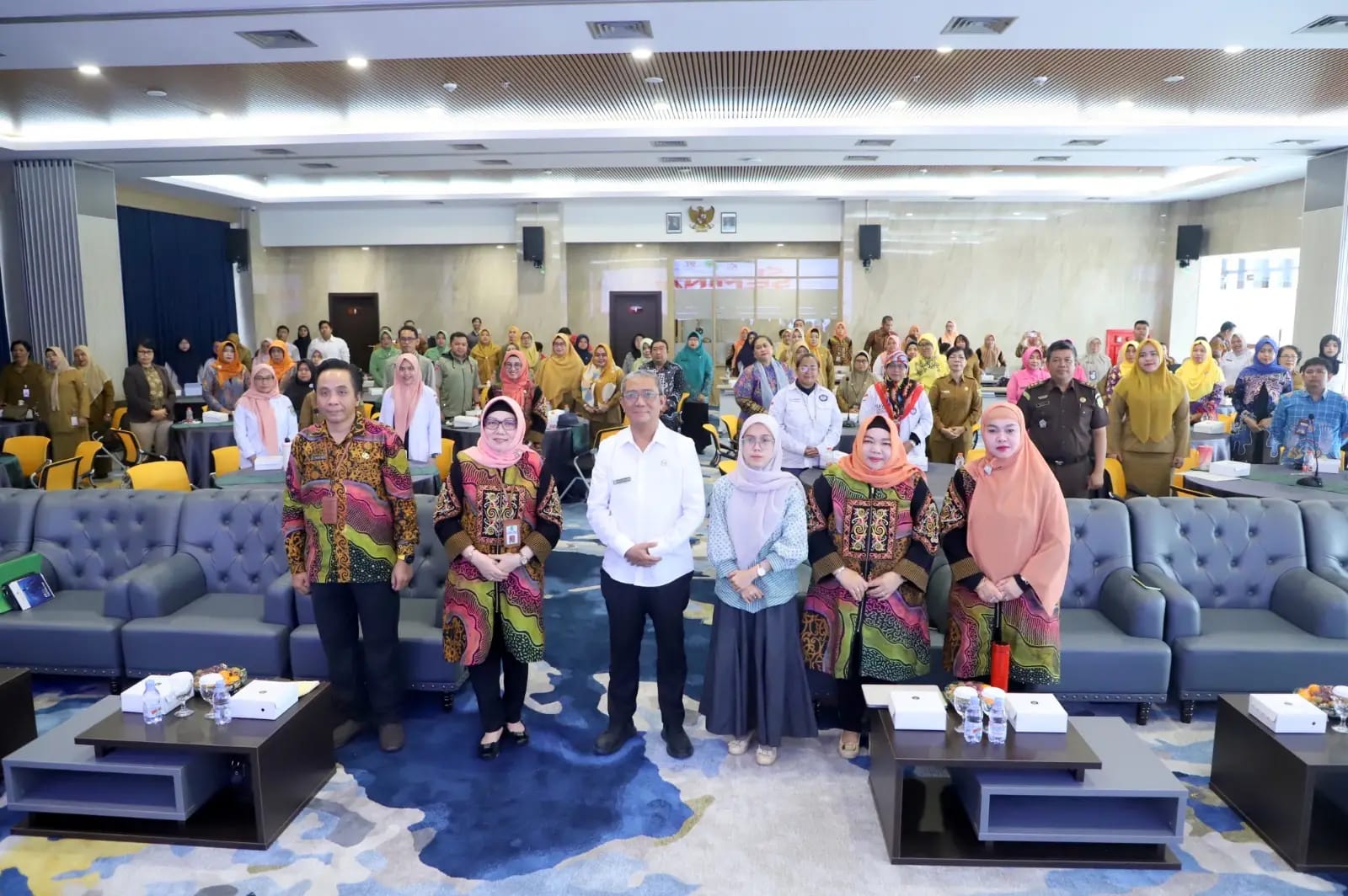 PERLINDUNGAN PEREMPUAN: Seminar Anti Kekerasan yang dilaksanakan di Kantor Inspektorat Kaltim. (DISKOMINFO KALTIM UNTUK BERAU POST)