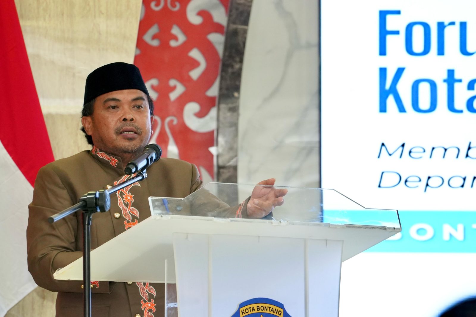 Wakil Wali Kota Bontang, Agus Haris. (PROKOPIM BONTANG UNTUK BERAU POST)