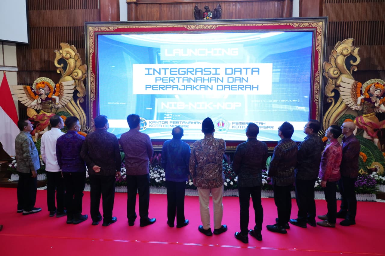 RAKOR: Menteri ATR/BPN Nusron Wahid usai menyaksikan peluncuran yang dibarengi dalam Rapat Koordinasi (Rakor) Akhir Gugus Tugas Reforma Agraria (GTRA) Provinsi Bali. (ATR/BPN)