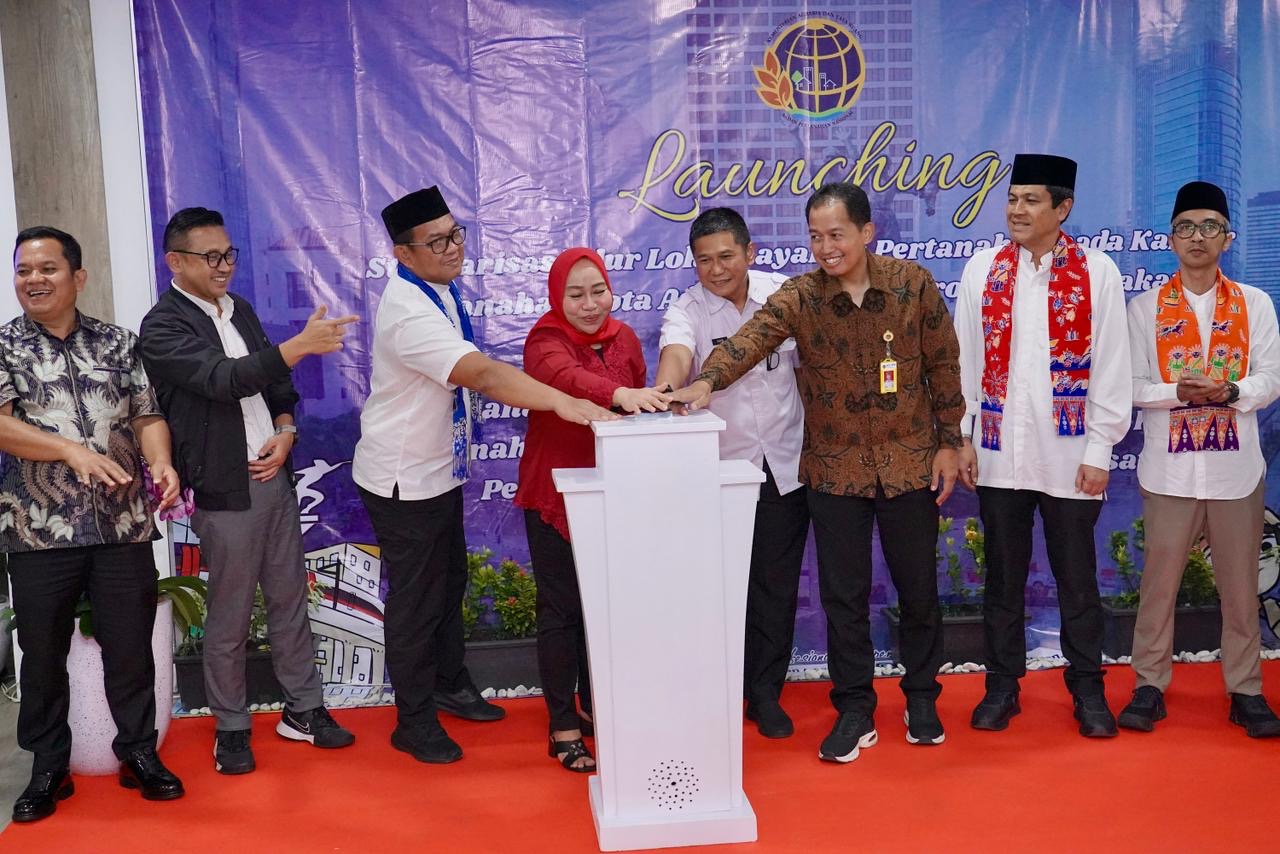 INOVASI: Kementerian ATR/BPN melakukan inovasi layanan pertanahan dalam aspek pengukuran dengan mengiplementasikam Pengukuran Terjadwal. (ATR/BP)
