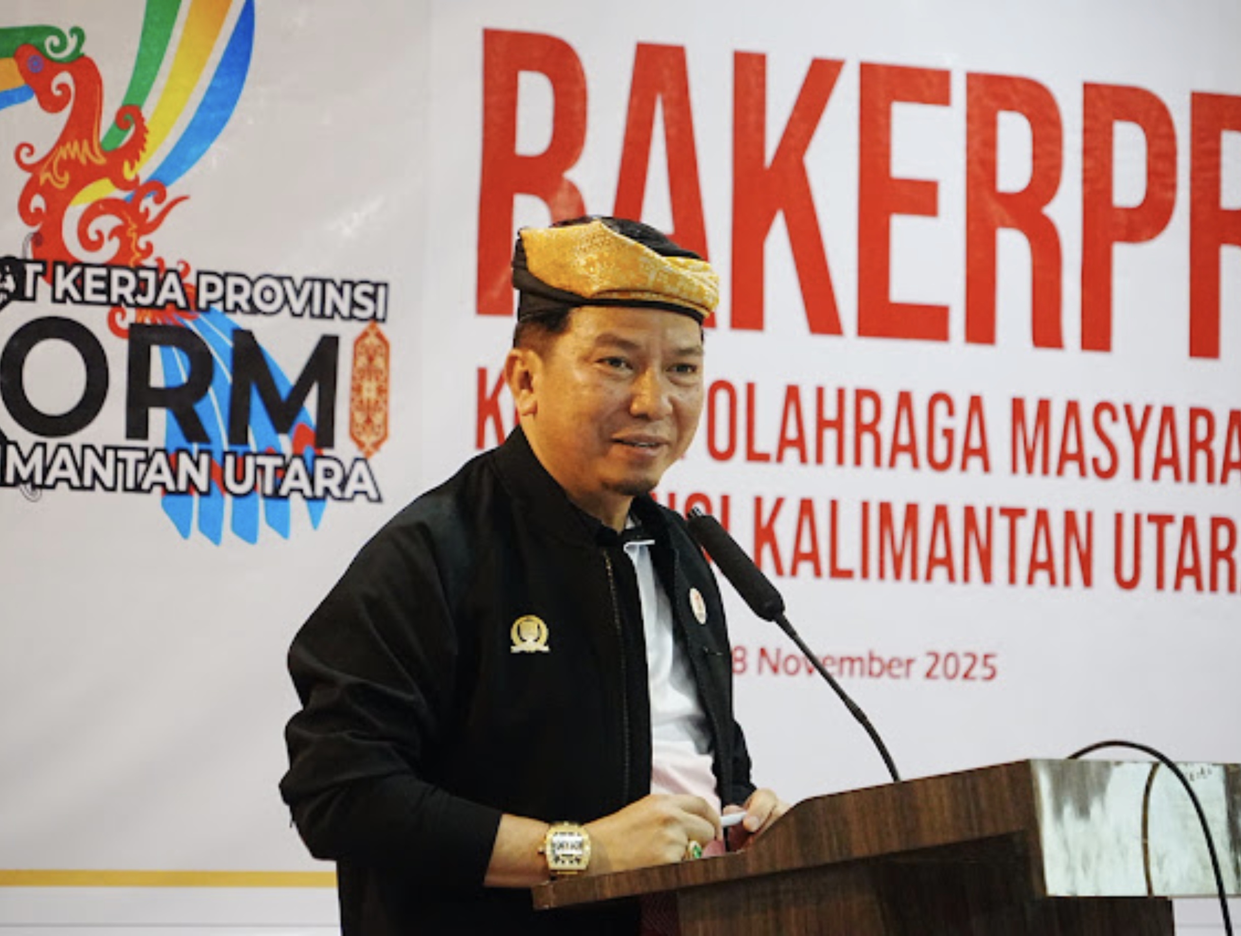 Ketua Kormi Kaltara, Achmad Djufrie. (HRK)