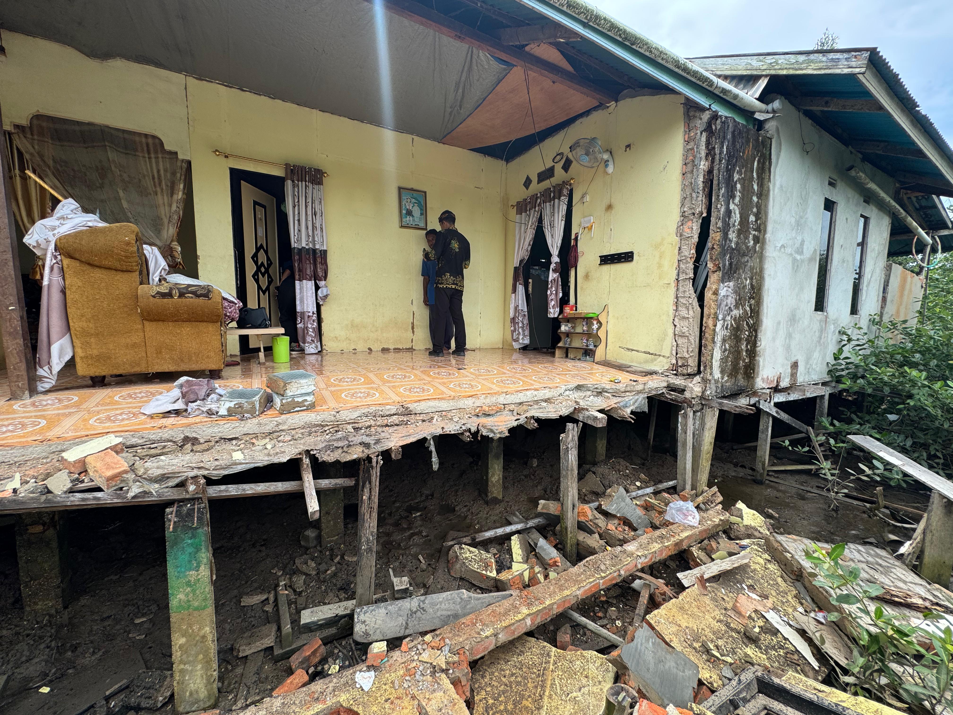 BENCANA ALAM: Gempa bumi menjadi salah satu terbitnya surat edaran kesiapsiagaan oleh Pemkot Tarakan. (HRK)