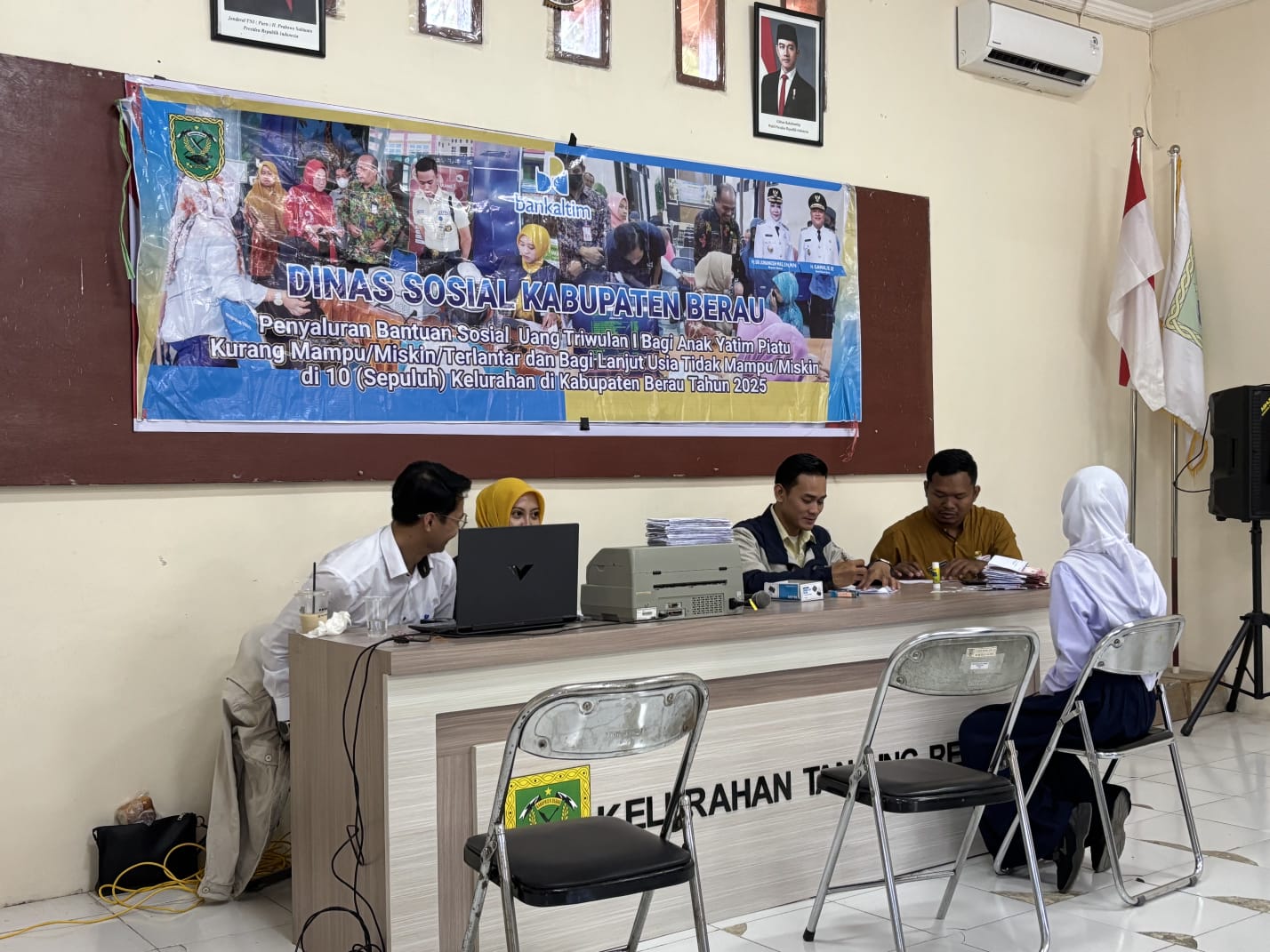 ILUSTRASI: Dinsos Berau menyiapkan skema BLT tahun 2026 dengan usulan 1.200 penerima. (IZZA/BP)