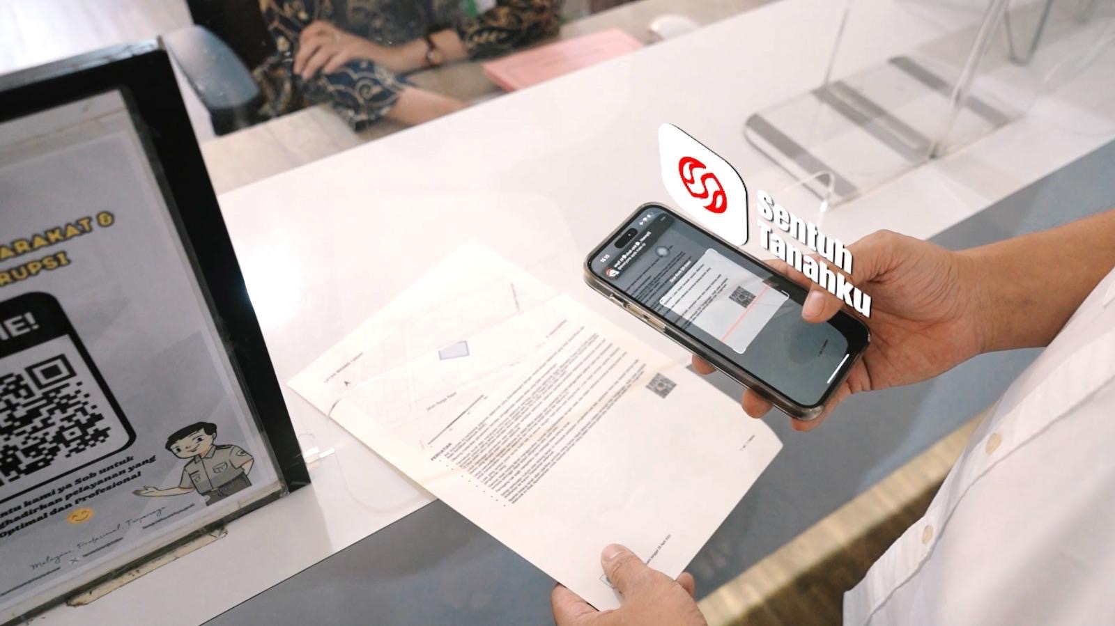 MANFAAT: Sertipikat elektronik sangat bermanfaat bagi masyarakat dalam pelayanan pertanahan. (ATR/BPN)