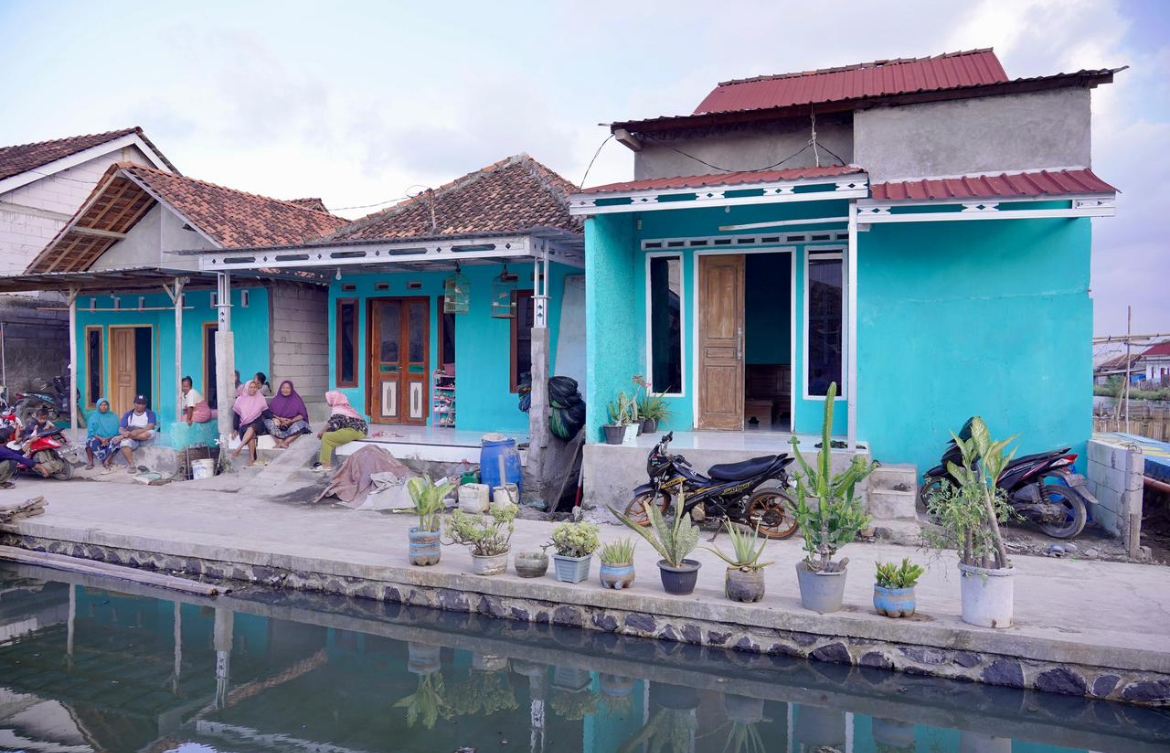 PROGRAM: Kementerian ATR/BPN menginisiasi Program Konsolidasi Tanah melalui Kantor Pertanahan Kabupaten Kendal sebagai bentuk penataan kawasan kumuh dan selalu terdampak rob. (ATR/BPN)