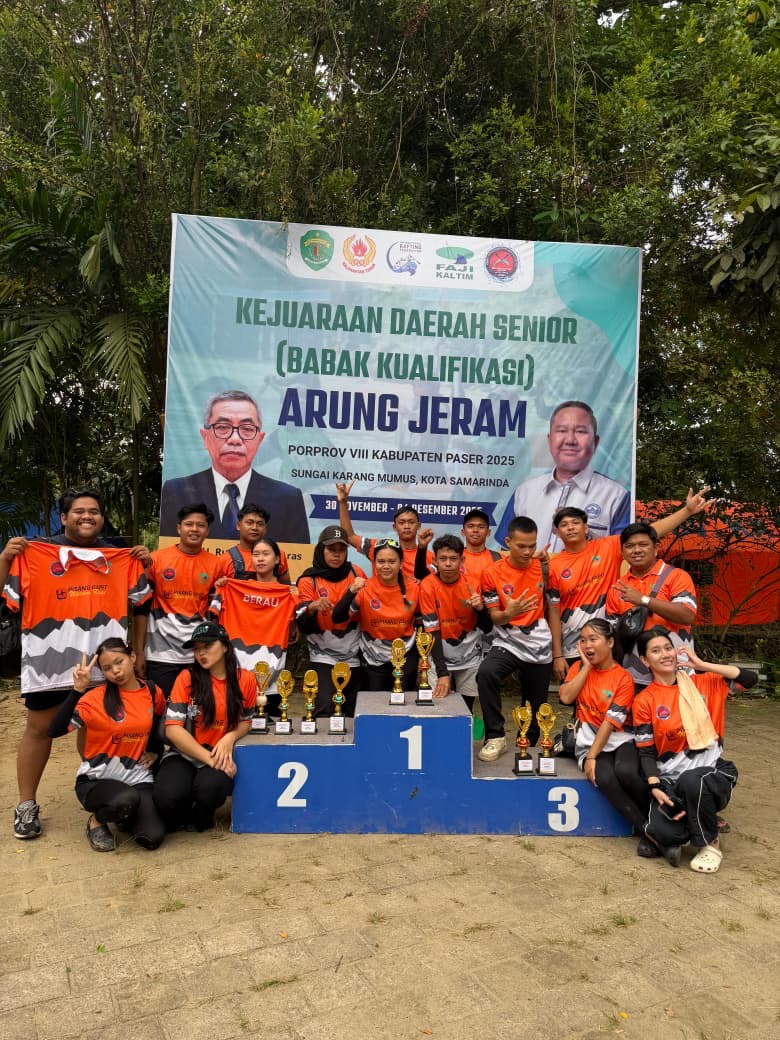 TAMPIL APIK: Tim FAJI Berau memperoleh 8 medali di BK Porprov kemarin. (ARTA KUSUMA YUNANDA/BP)