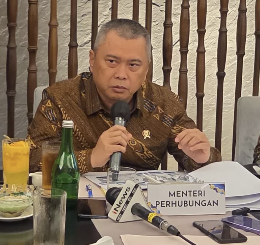 Menteri Perhubungan Dudy Purwagandhi. (Nurul F/ JawaPos.com)