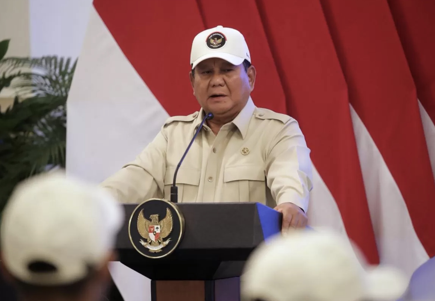 Presiden RI, Prabowo Subianto menjanjikan adanya kenaikan bonus untuk para peraih emas SEA Games 2025. (Dok: Sekretariat Presiden)