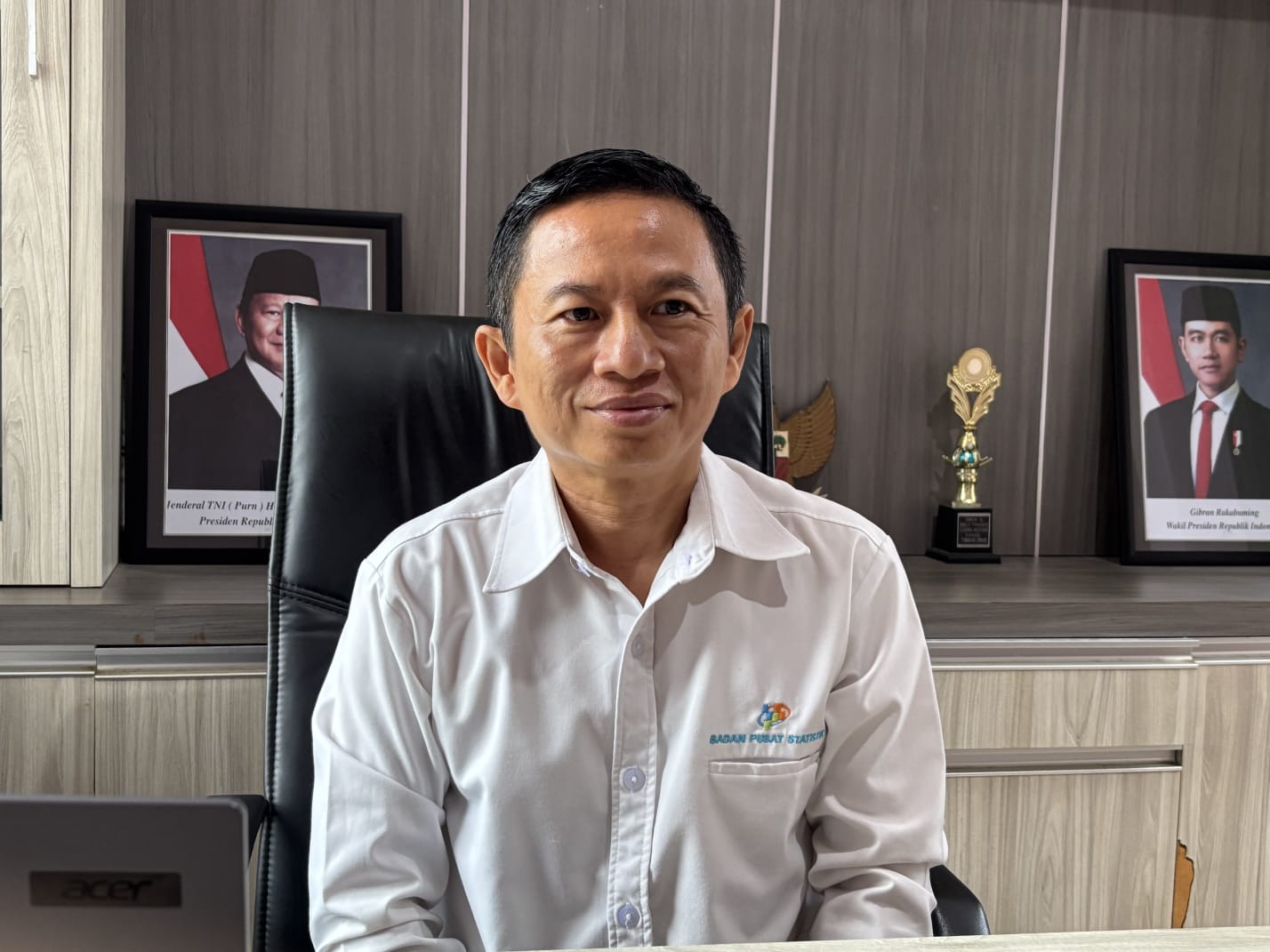 Kepala BPS Berau, Yudi Wahyudin. (IZZA/BP)