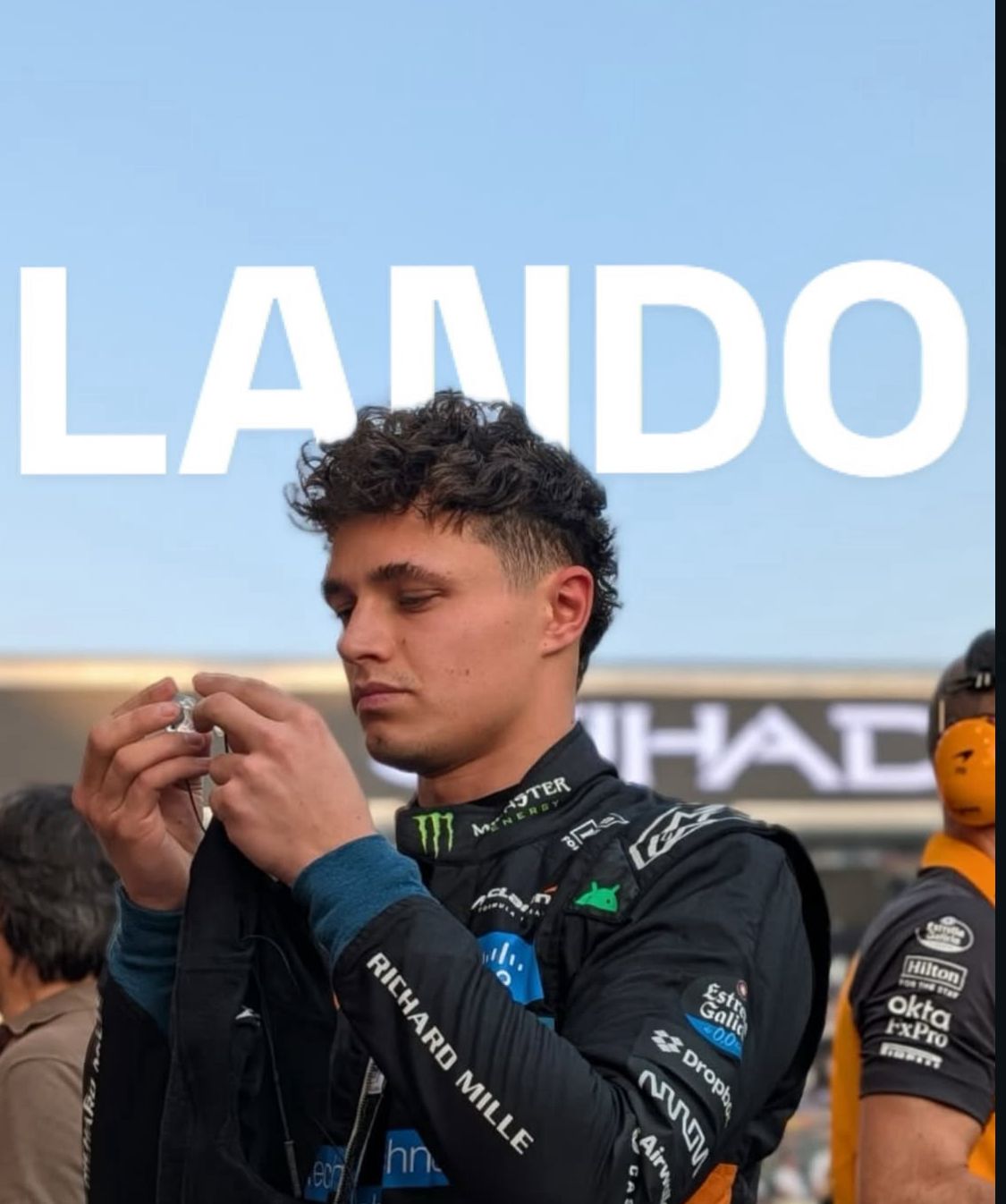 Sang Juara Dunia Formula 1, Lando Norris. (Instagram: @mclaren)