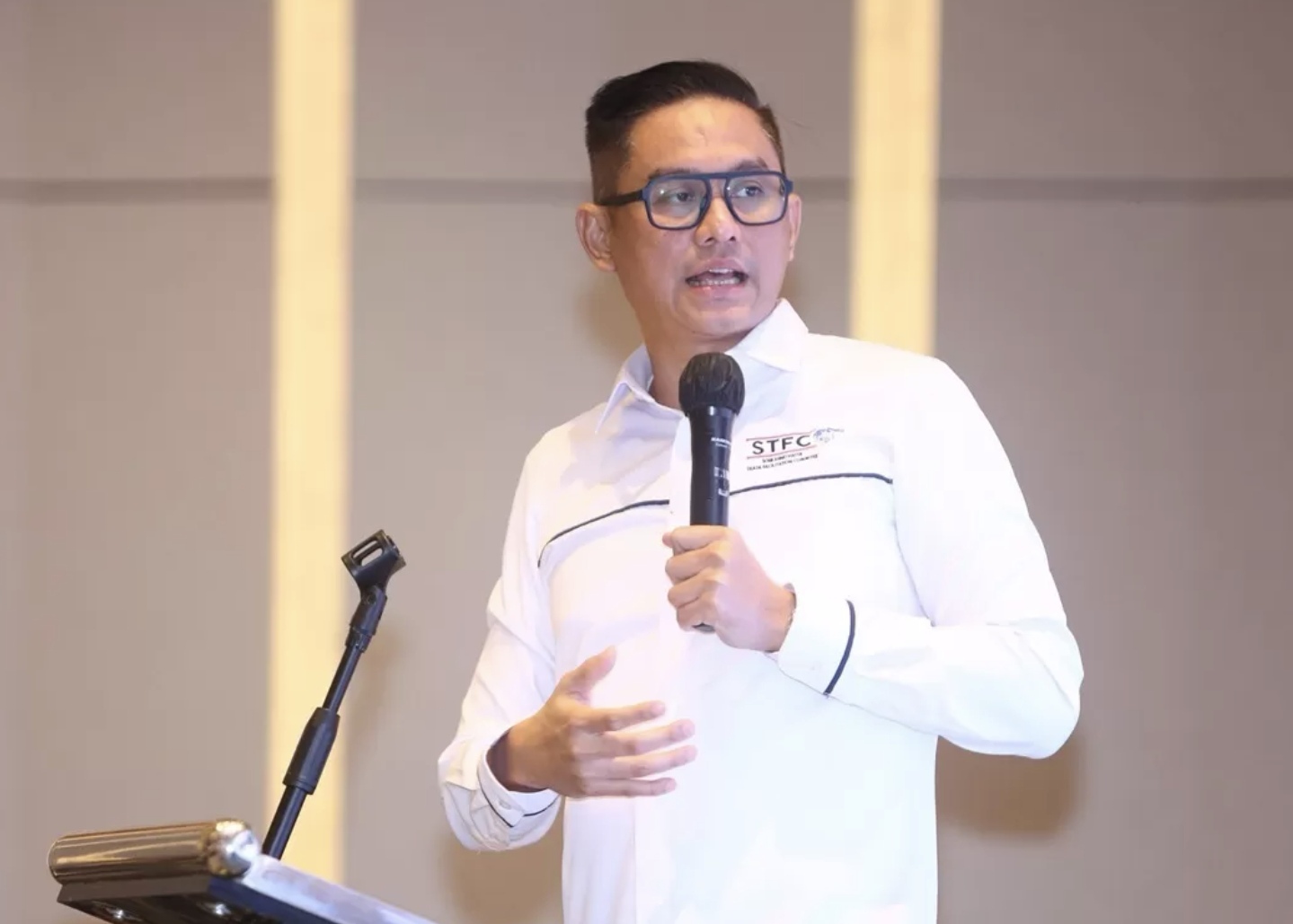 Ketua Umum STFC yang juga menjabat sebagai Direktur Utama FIN Logistics, Andrianto Sudjarwo. (Istimewa)