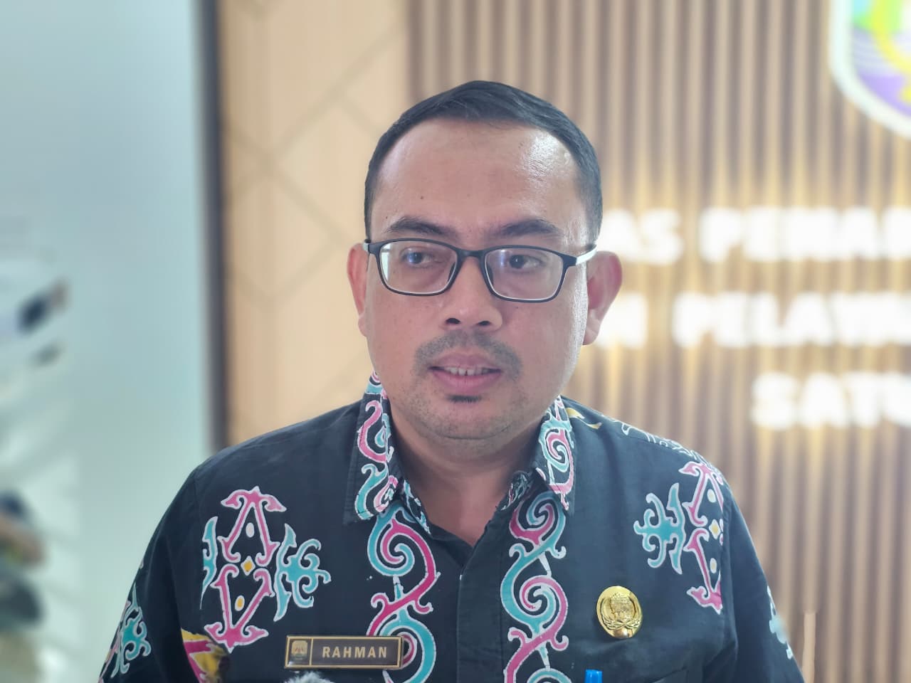 Penata Kelola Penanaman Modal Ahli Muda DPMPTSP Kaltara, Rahman Putrayani. (HRK)