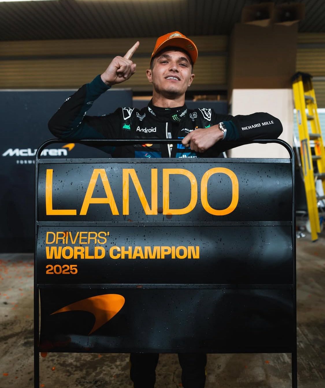 Lando Norris Juara Dunia Formula 1. (Instagram: @mclaren)
