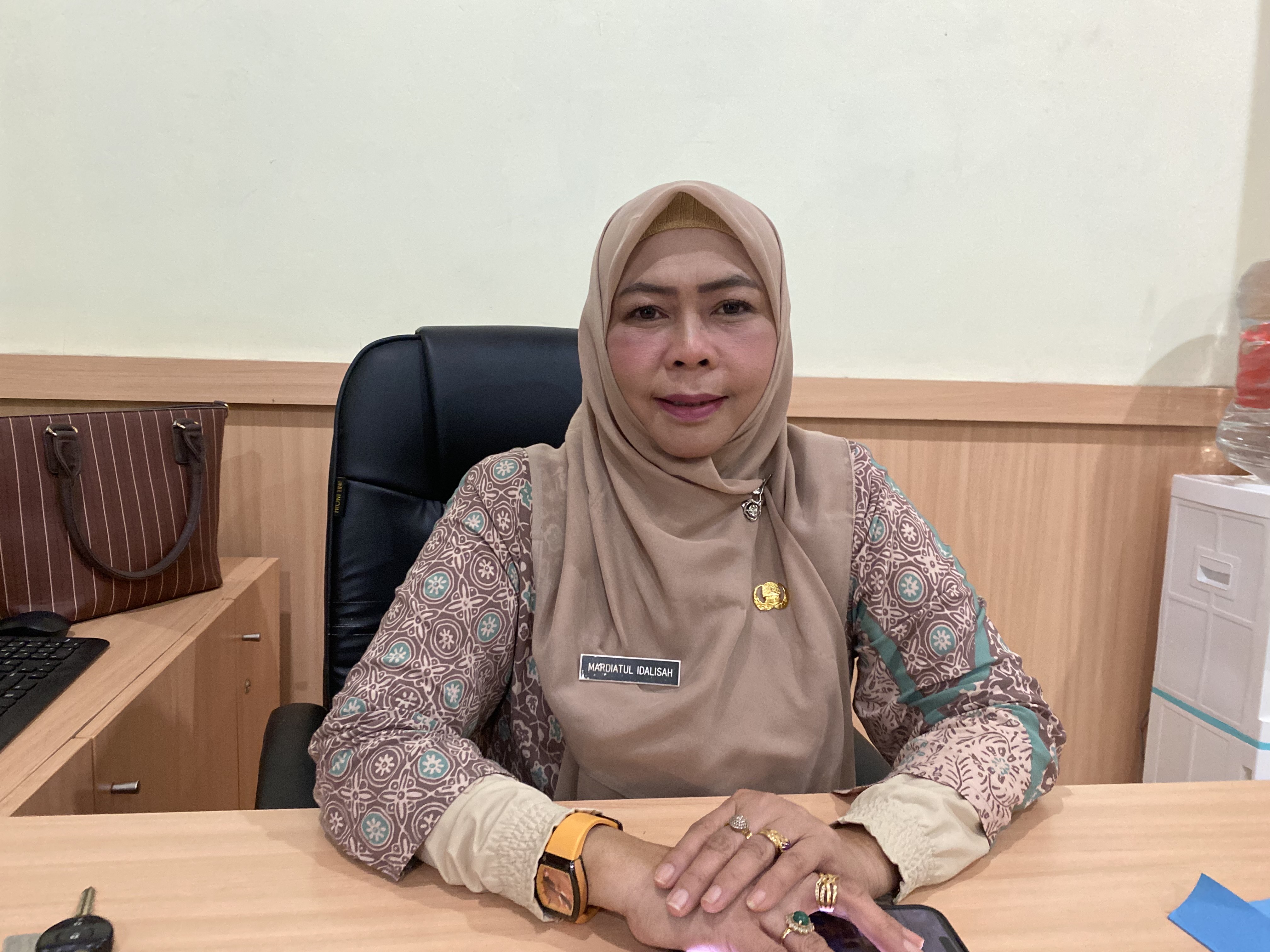 Kepala Dinas Pendidikan (Disdik) Berau, Mardiatul Idalisah. (IZZA/BP)
