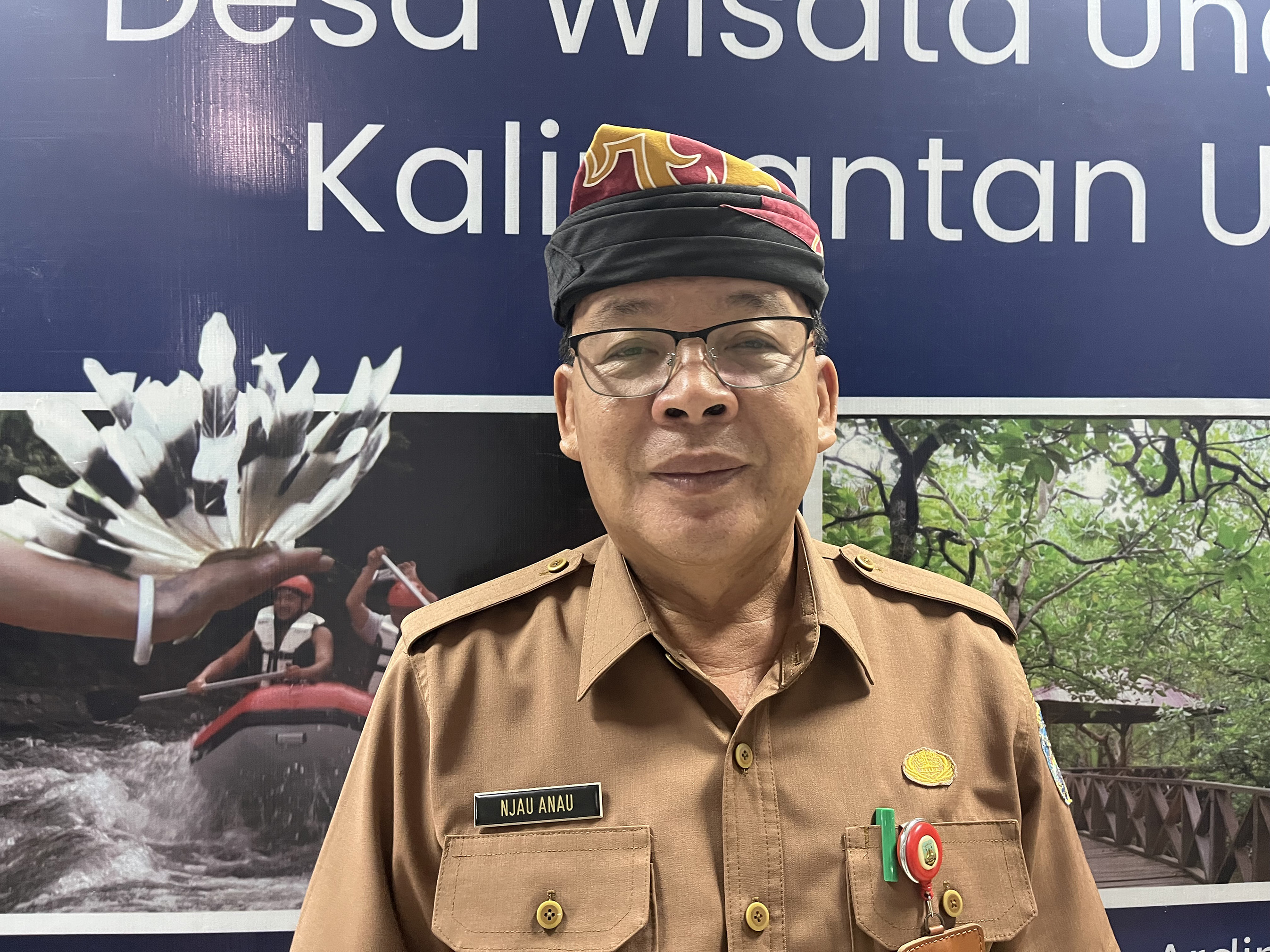 Kepala Dinas Pariwisata Kaltara Njau Anau. (HRK)