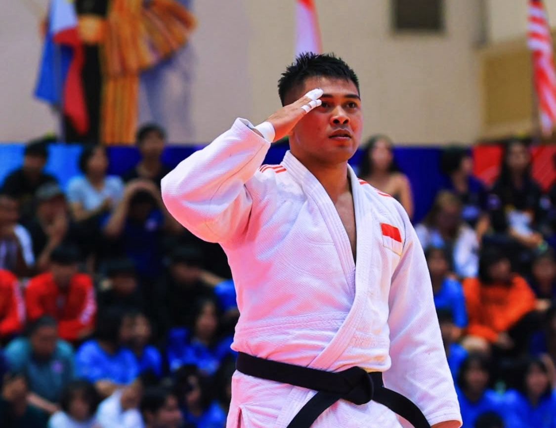 I Made Sastra Dharma meraih medali emas pada SEA Games 2025 Thailand. (Instagram: @inajudoofficial).
