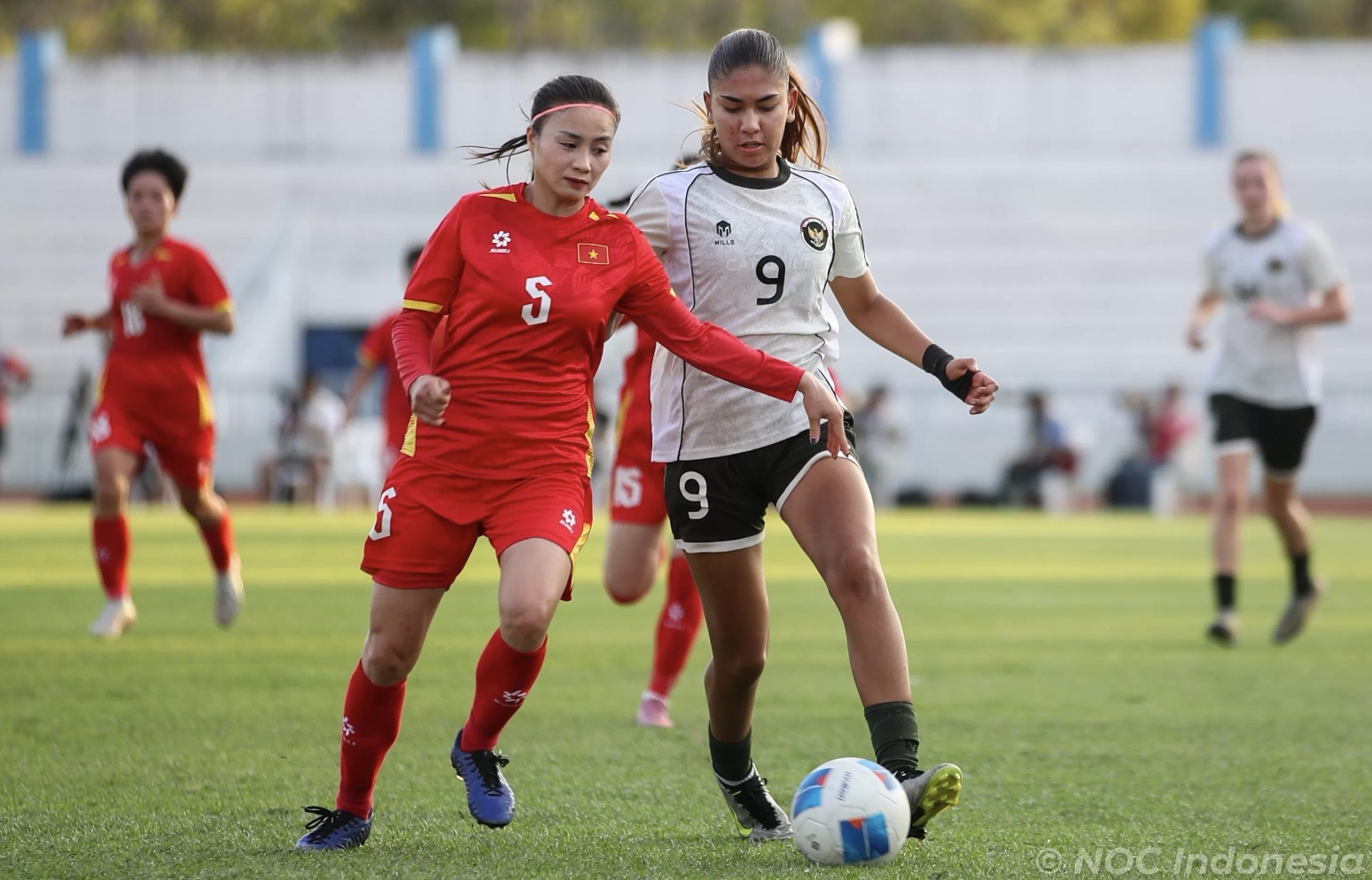 Timnas Putri Indonesia fokus mengincar medali perunggu di SEA Games 2025. (Dok: NOC Indonesia)