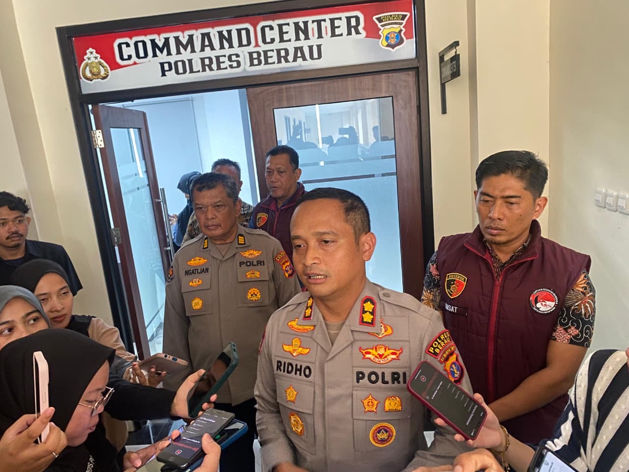 Kapolres Berau AKBP Ridho Tri Putranto. (ARTA KUSUMA YUNANDA/BP)