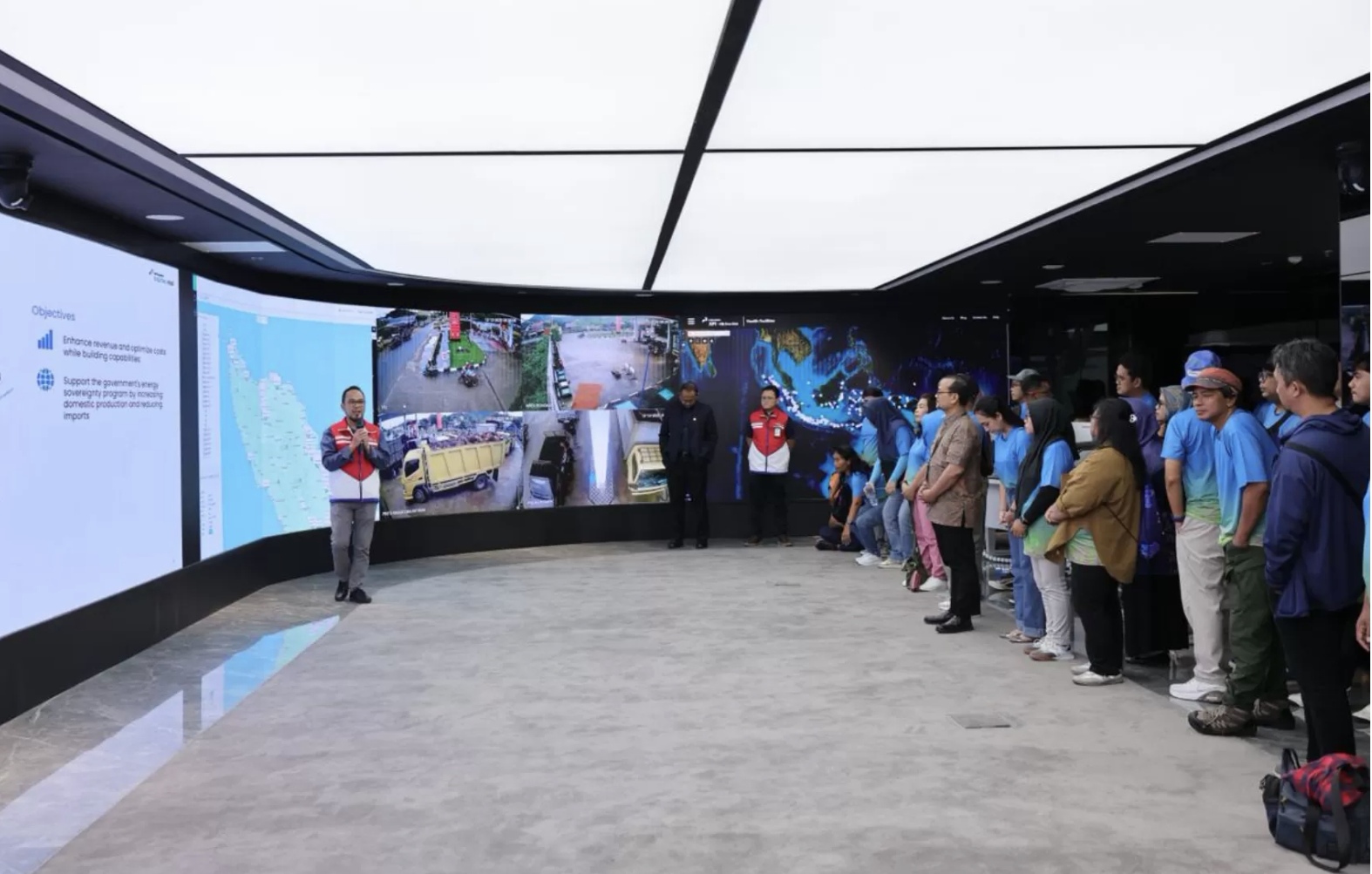 Pertamina Digital Hub, yang dikenalkan kepada puluhan jurnalis finalis Anugerah Jurnalistik Pertamina dari berbagai daerah di seluruh Indonesia, Jumat (12/12/2025) di Jakarta. (istimewa).