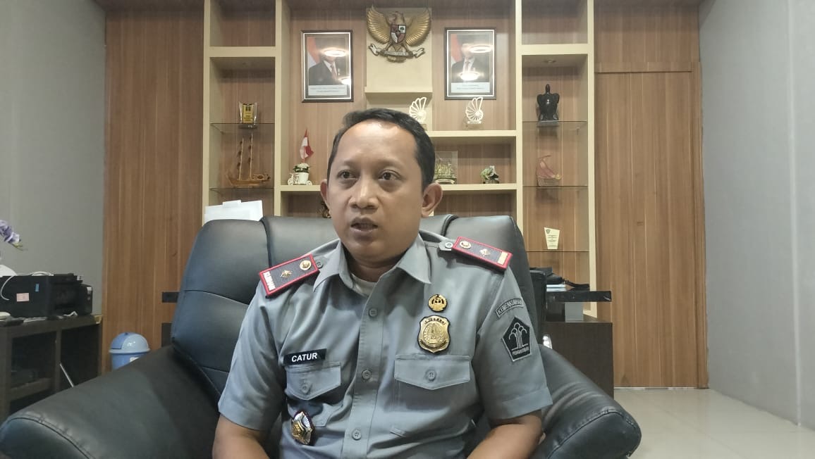 Kepala Kantor Imigrasi Kelas III Non TPI Tanjung Redeb, C. Catur Priyanto. (ARTA KUSUMA YUNANDA/BP)