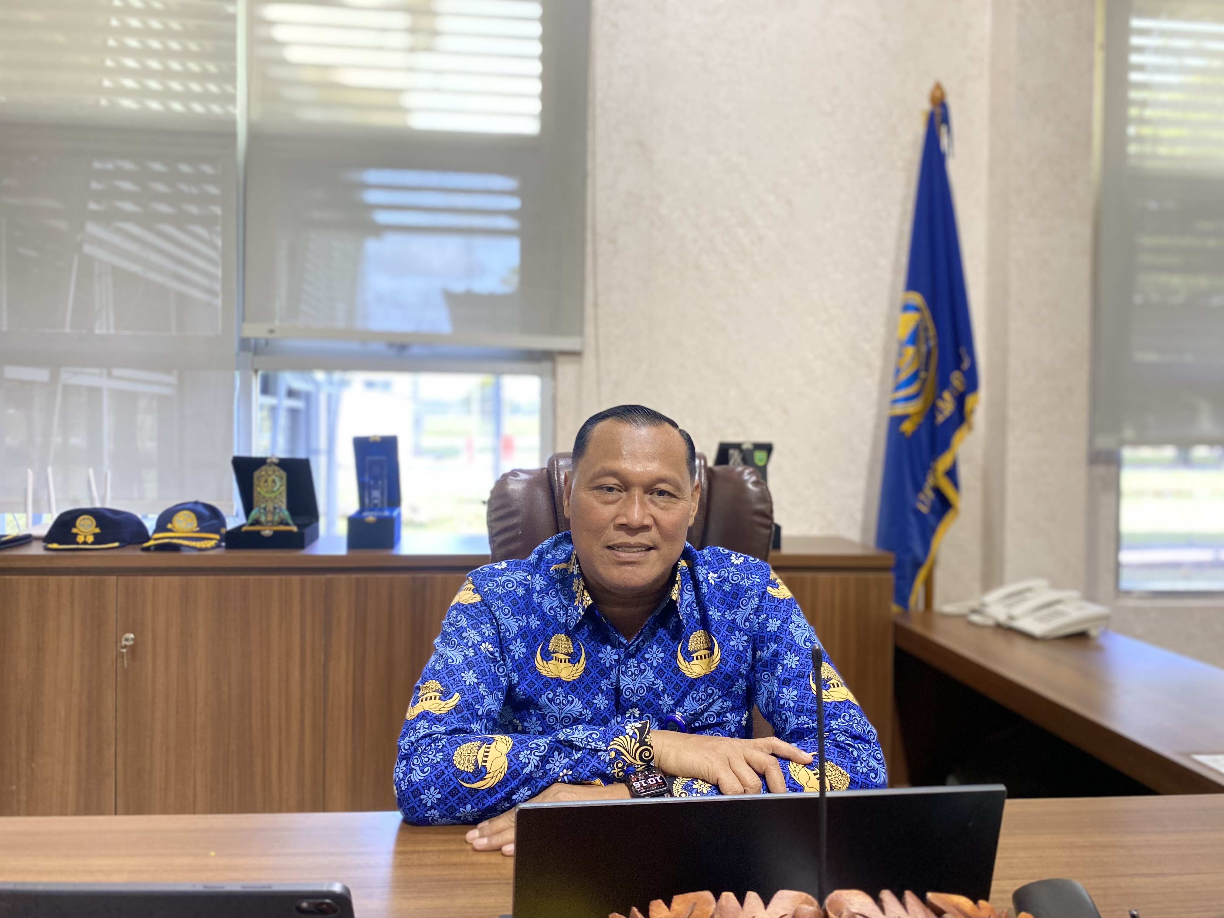 Kepala BLU UPBU Kelas I Kalimarau, Patah Atabri. (SENO/BP)