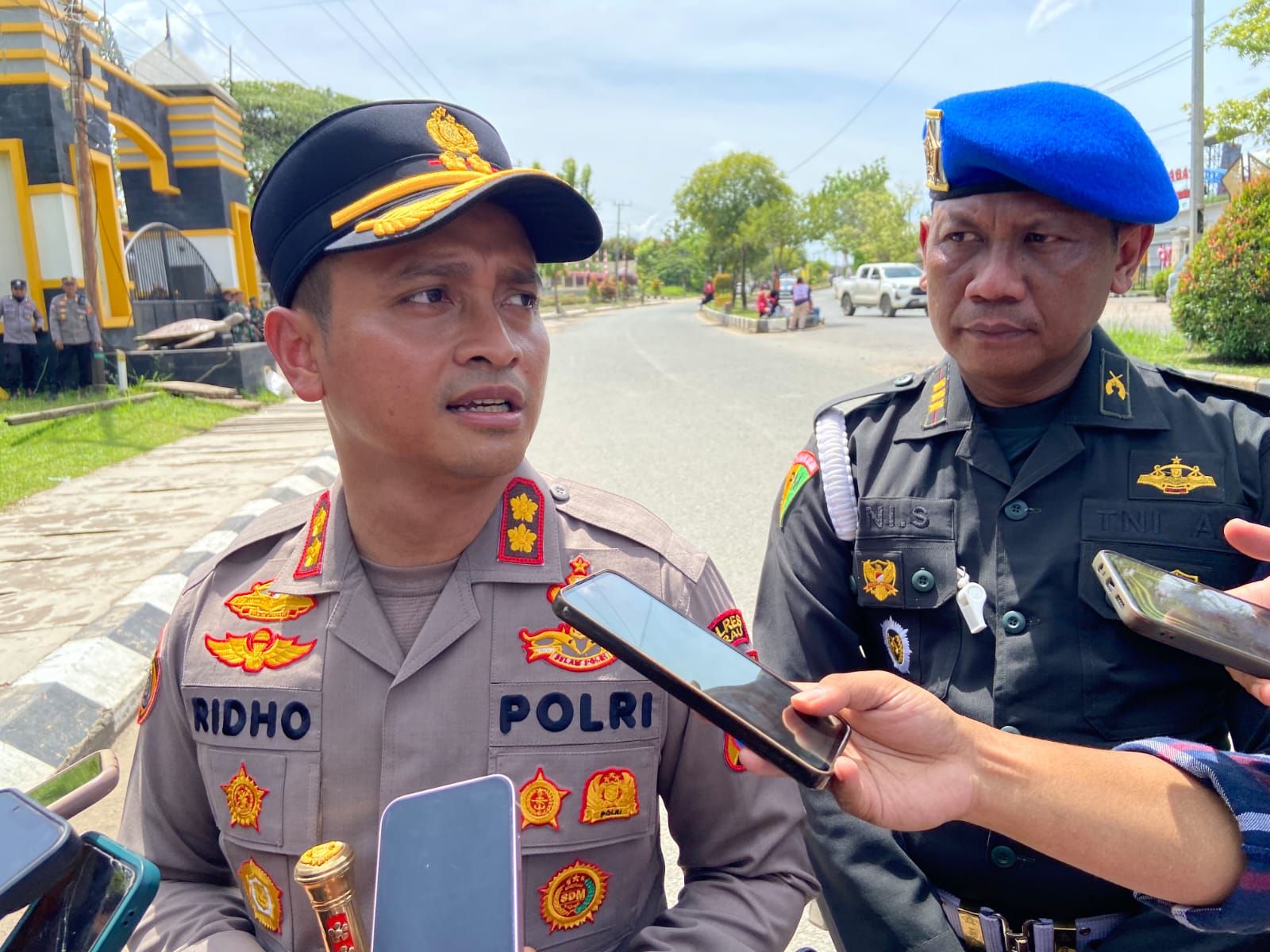 Kapolres Berau, AKBP Ridho Tri Putranto. (ARTA KUSUMA YUNANDA/BP)