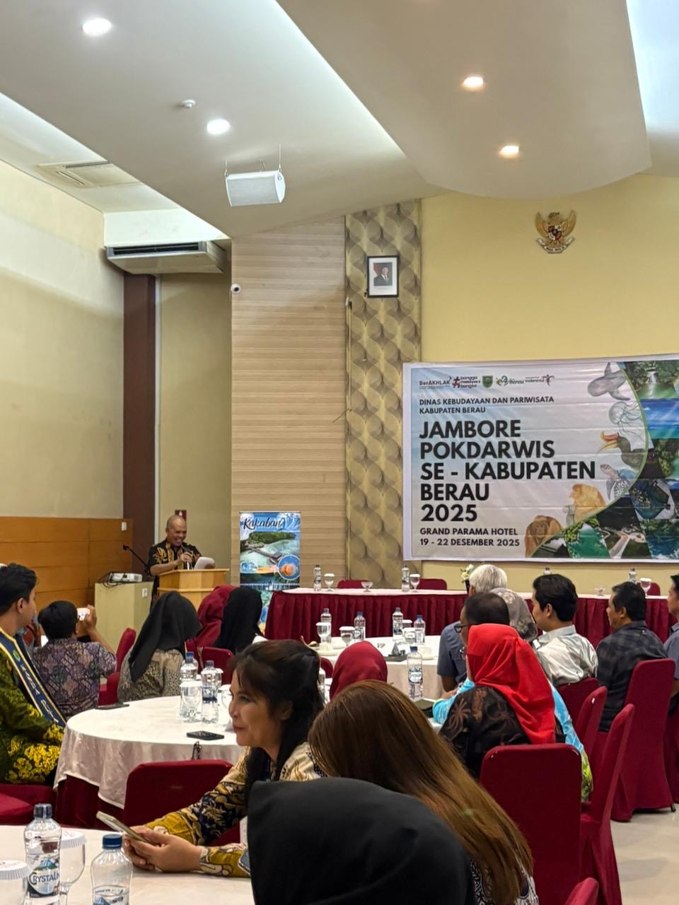DORONG INOVASI: Jambore Pokdarwis se-Kabupaten Berau menjadi upaya pemerintah daerah mendorong pengelola wisata lebih siap, berkelanjutan, dan profesional dalam mengelola potensi pariwisata daerah.