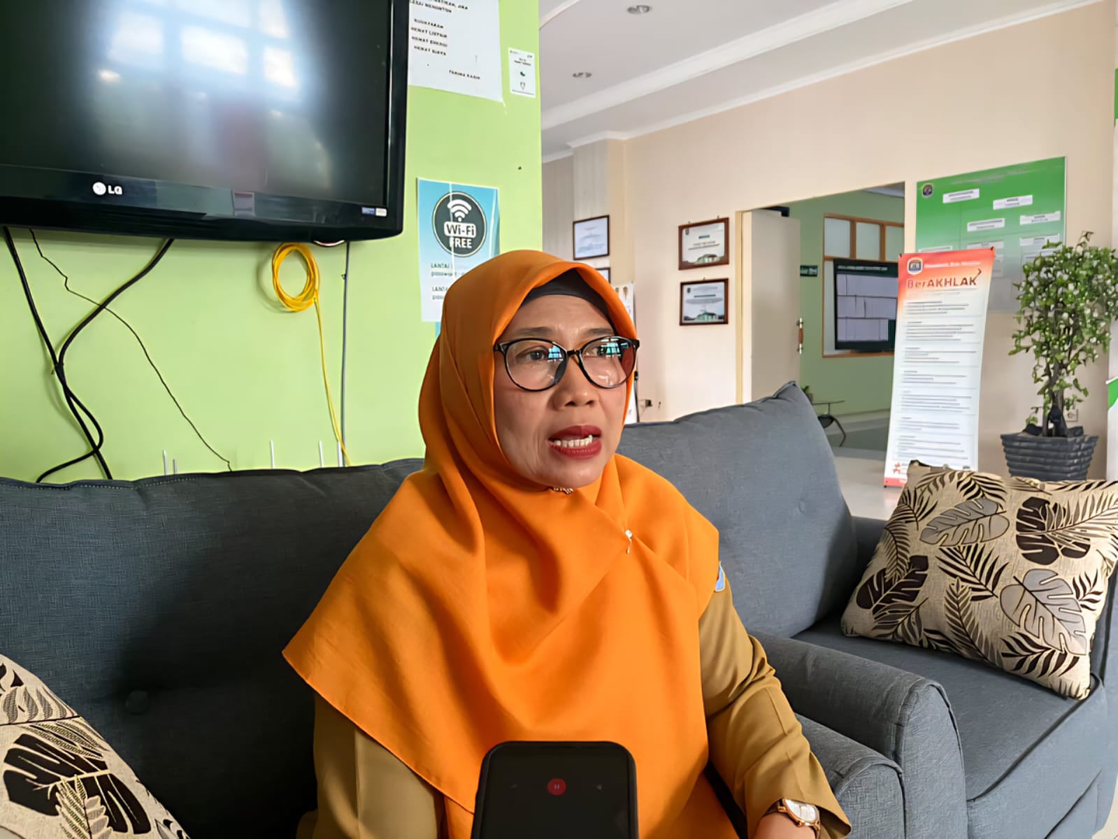 Kepala Bidang Pencegahan dan Pengendalian Penyakit Dinas Kesehatan Kota Tarakan, Rinny Faulina. (SEPTIAN ASMADI)