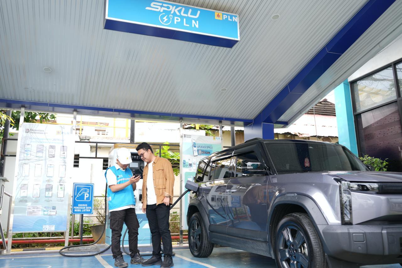 SPKLU: PT PLN UID Kaltimra akan mengoperasikan 77 SPKLU yang tersebar di Kaltim dan Kaltara selama periode libur Natal dan Tahun Baru 2026. (PLN UID KALTIMRA)
