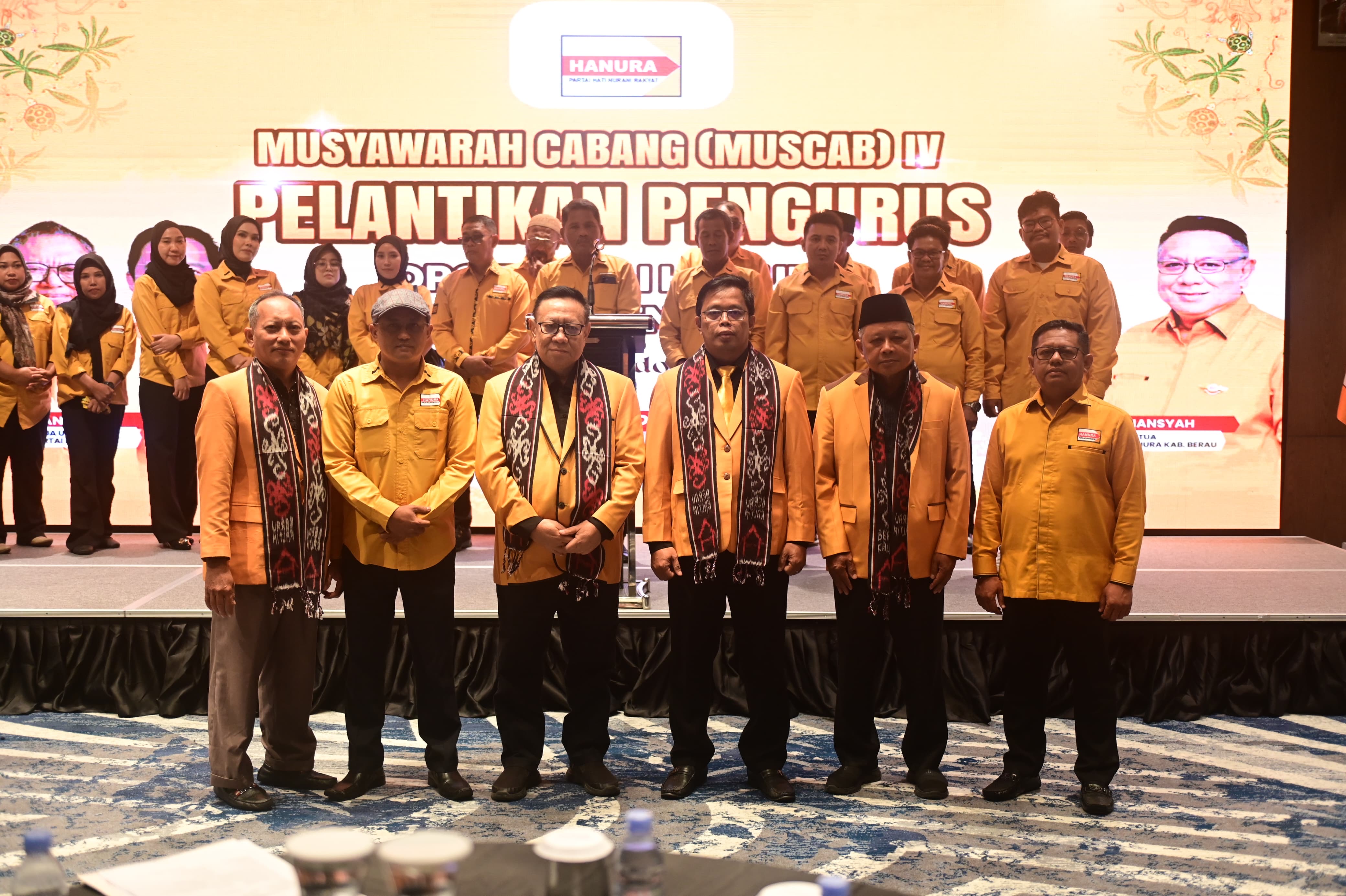 PERKUAT PARTAI: Suriansyah kembali nahkodai Partai Hanura Berau melalui Muscab IV. (ARTA KUSUMA YUNANDA/BP)