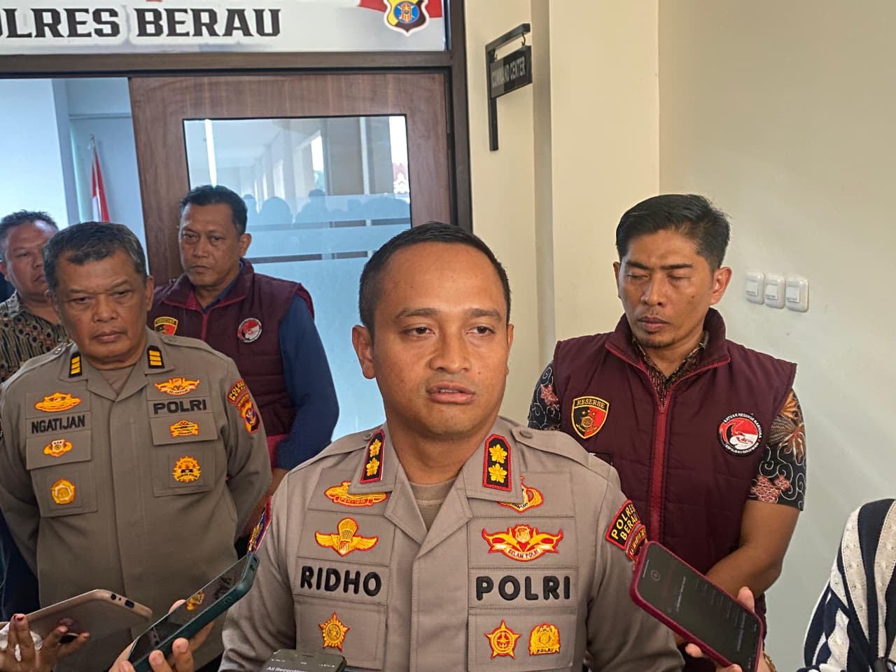Kapolres Berau, AKBP Ridho Tri Putranto. (ARTA KUSUMA YUNANDA/BP)
