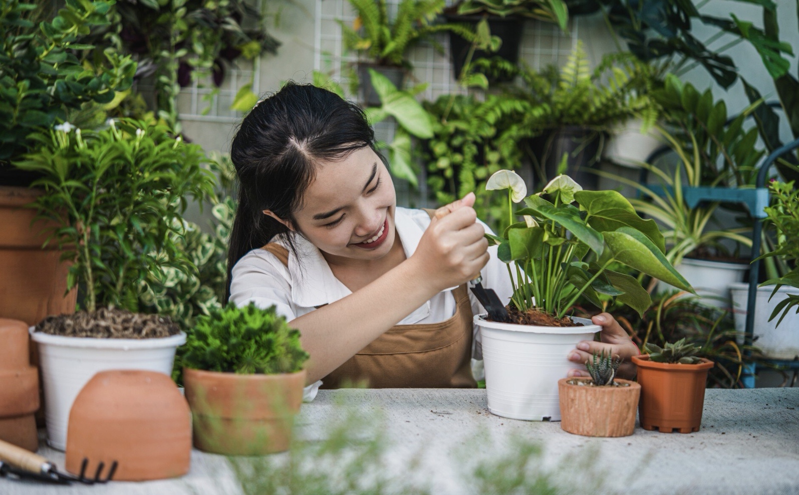 Ilustrasi berkebun. (Freepik)