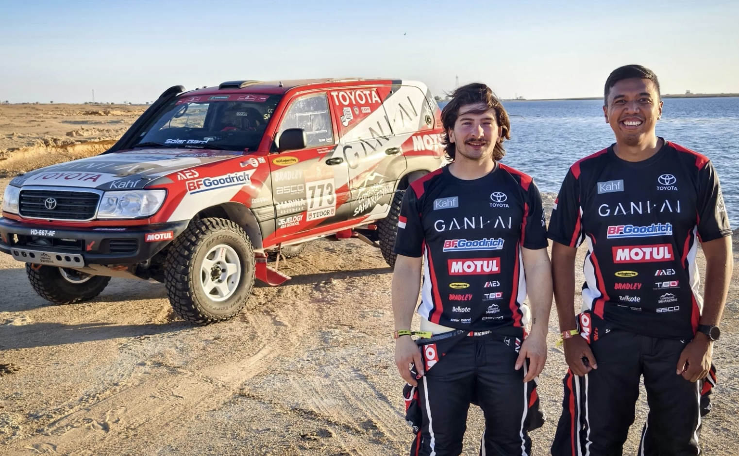 Julian Johan, atau yang akrab disapa Jeje, kini hadir sebagai penerus Merah Putih dalam kompetisi Dakar. (Istimewa)