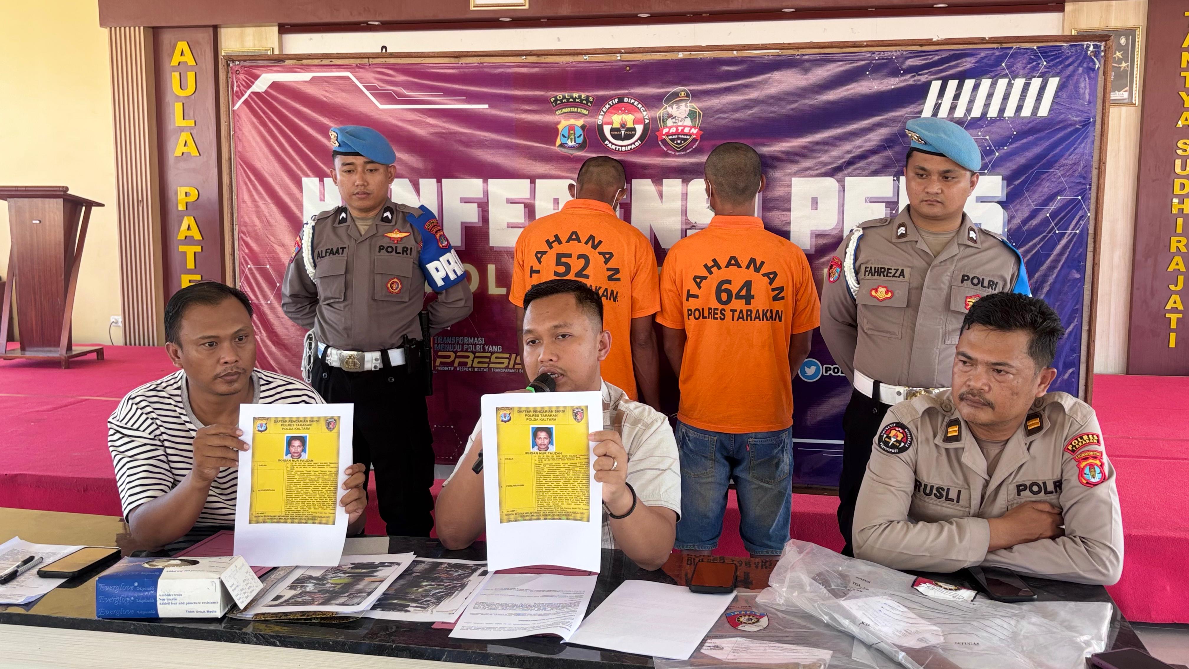 PENGANIAYAAN: Polisi ungkap kasus penganiayaan di daerah Perikanan, Kelurahan Karang Anyar Pantai. (SEPTIAN ASMADI/HRK)