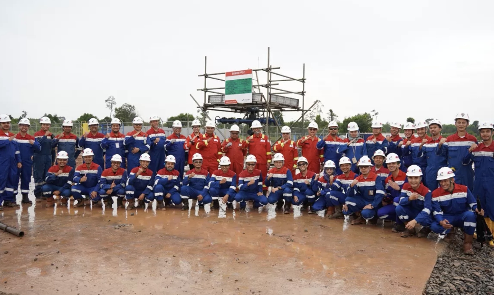 PT Pertamina Hulu Energi (PHE) Jambi Merang menutup tahun 2025 dengan capaian positif setelah Sumur PPC-01 di Struktur Padang Pancuran berhasil on stream dengan produksi melampaui target. (Istimewa)