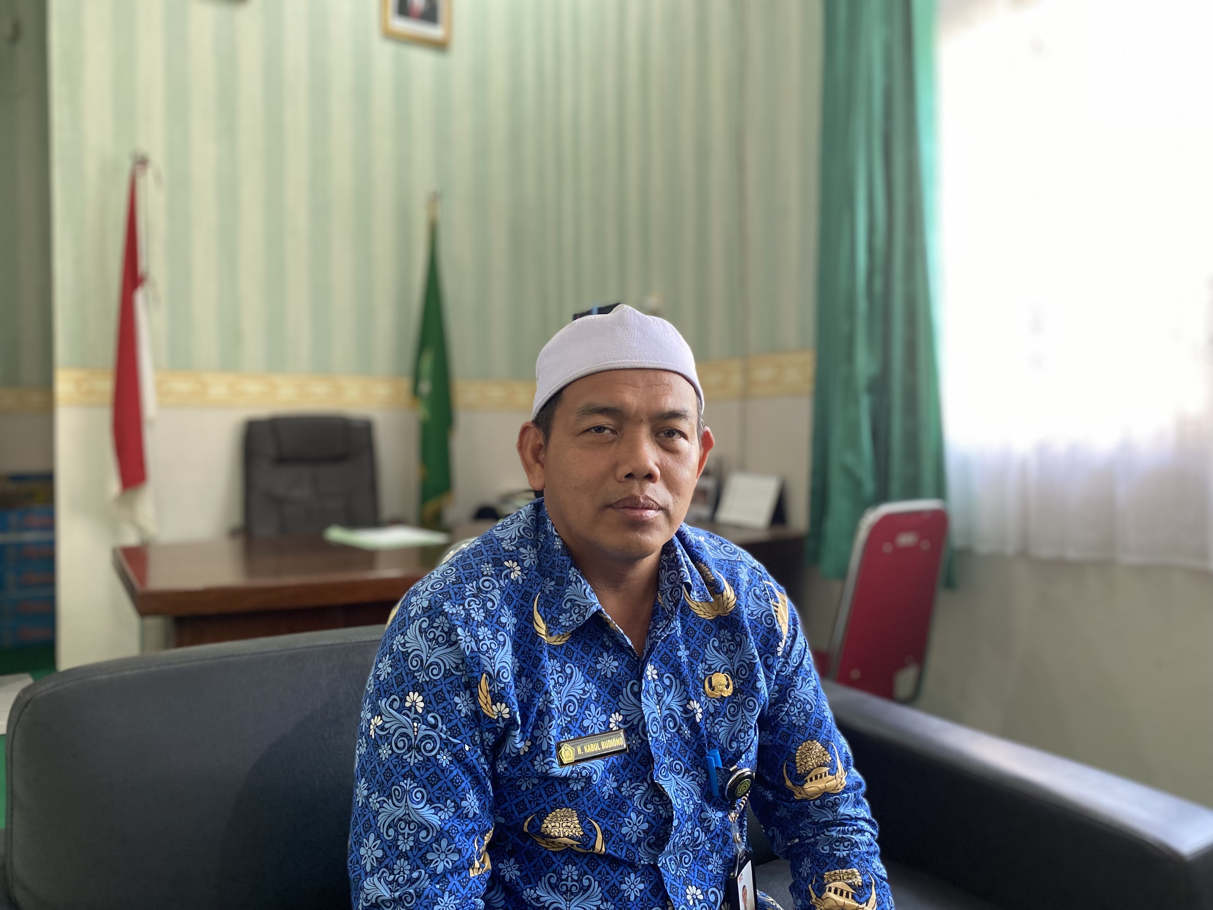 Kepala Kemenag Berau, Kabul Budiono. (SENO/BP)
