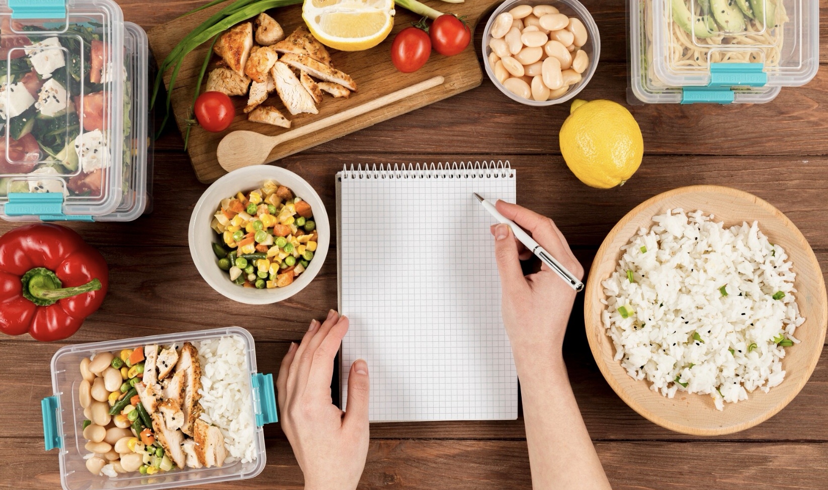 Ilustrasi meal plans diet. (Freepik)