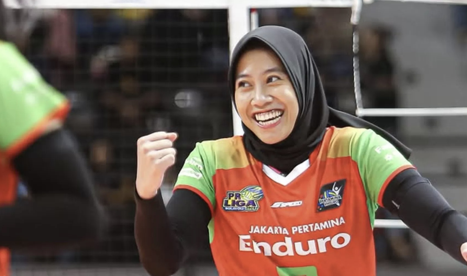 Megawati saat membela Jakarta Pertamina Enduro (JPE). (Dok. JPE Voli) 