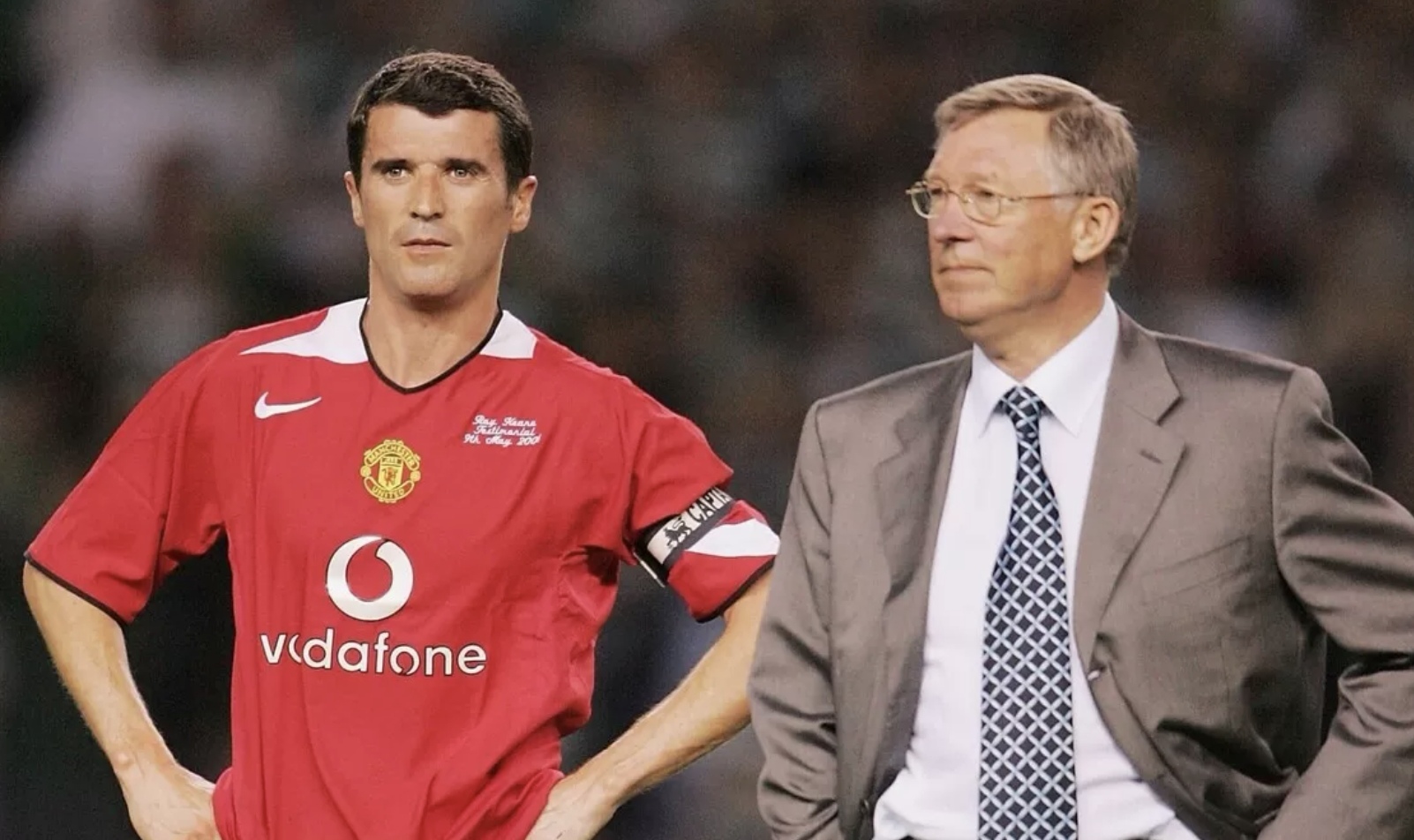 Roy Keane dan Sir Alex Ferguson (Matthew Peters/Getty Images)