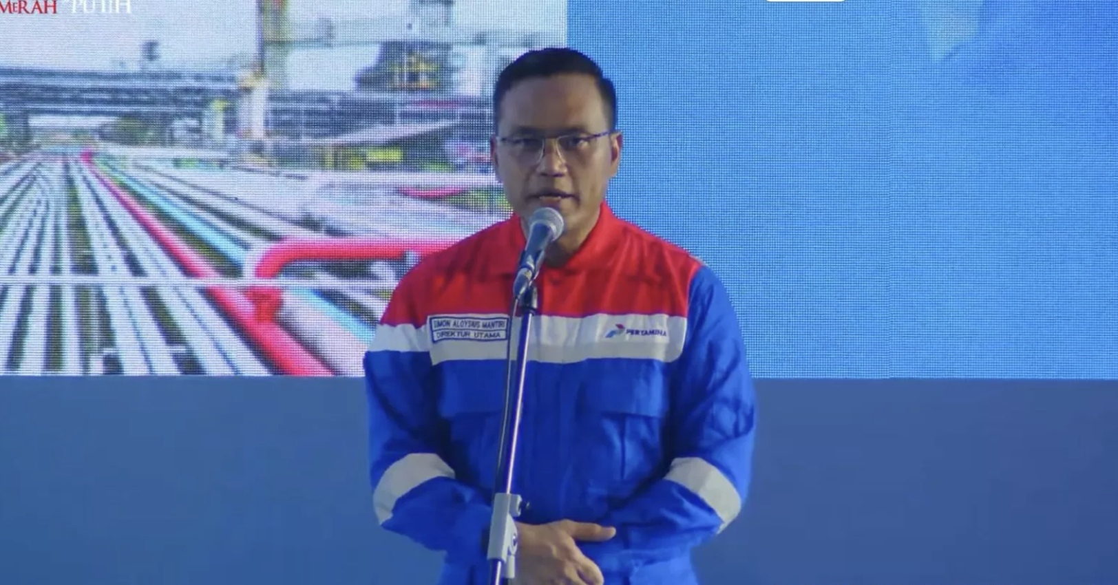 Direktur Utama PT Pertamina (Persero) Simon Aloysius Mantiri. (Istimewa)