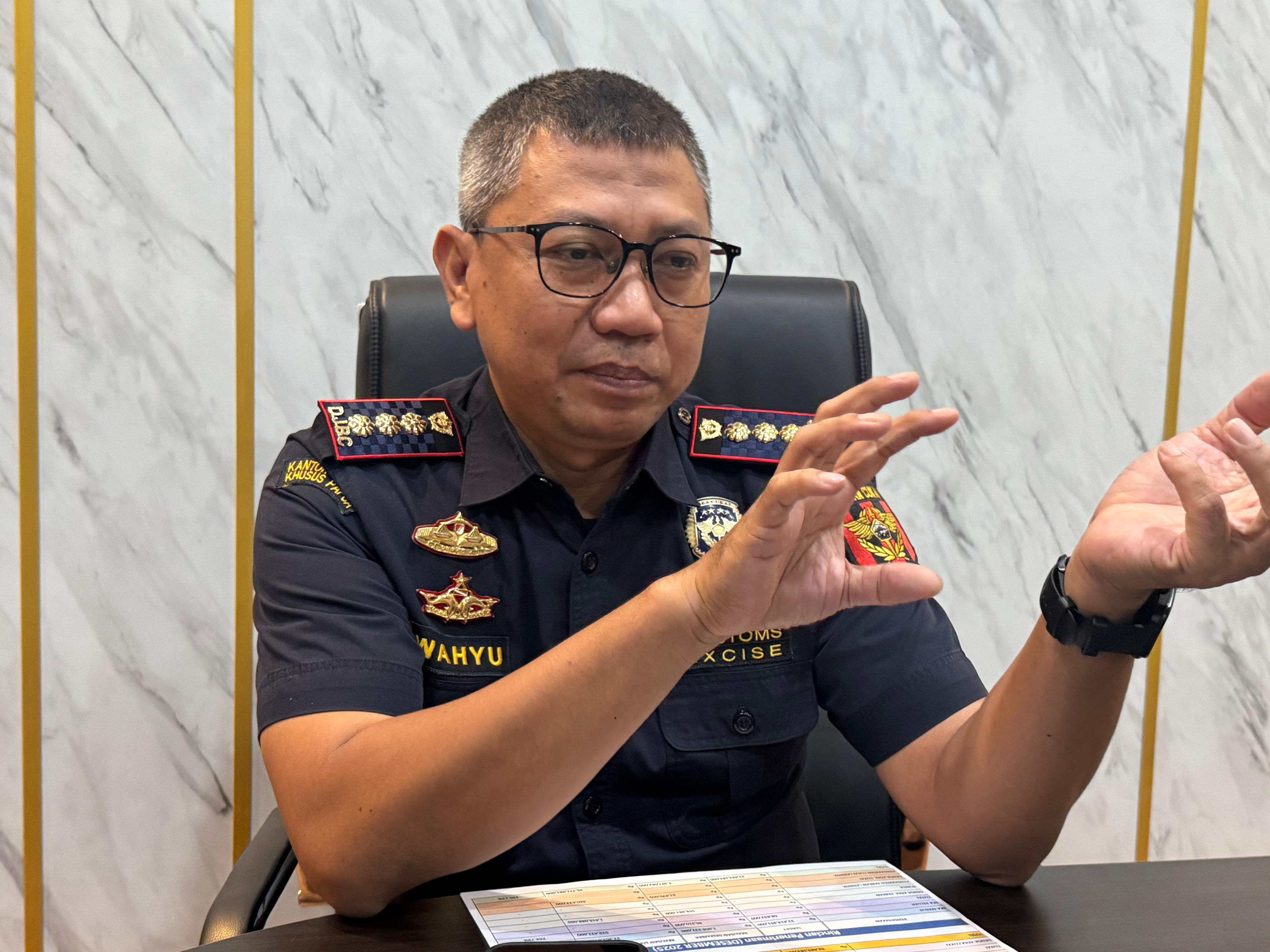 Kepala Kantor Bea Cukai Tarakan, Wahyu Budi Utomo. (SEPTIAN ASMADI/HRK)